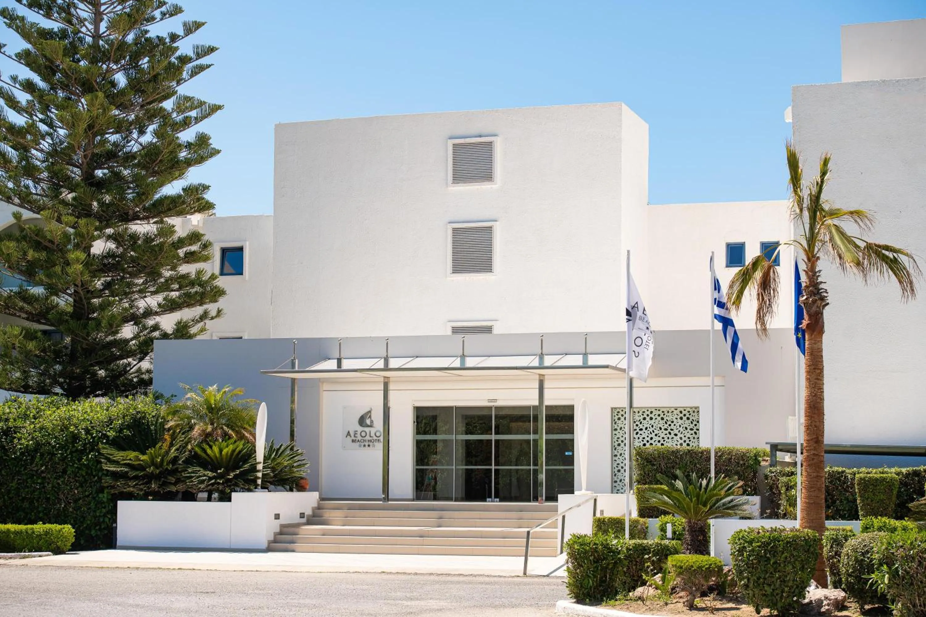 Property building in The Aeolos Beach Hotel