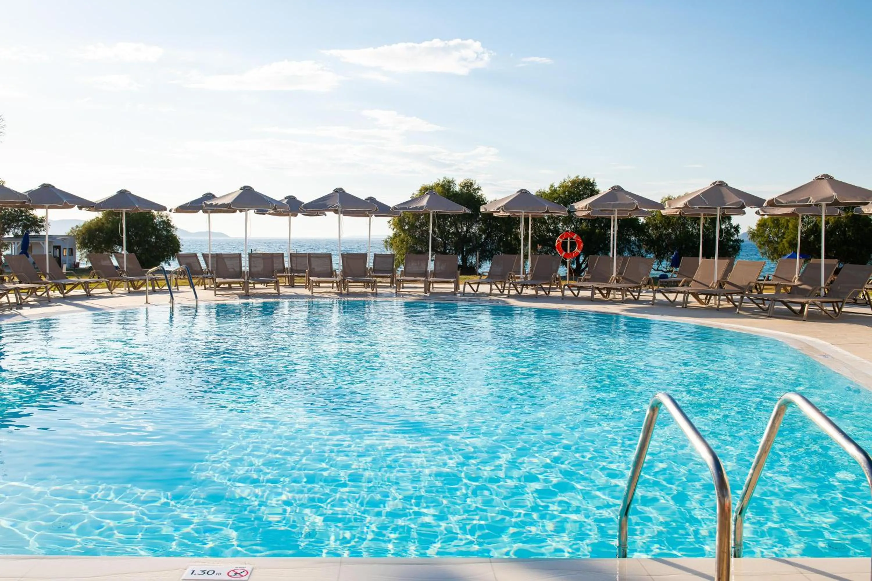 Swimming pool in The Aeolos Beach Hotel