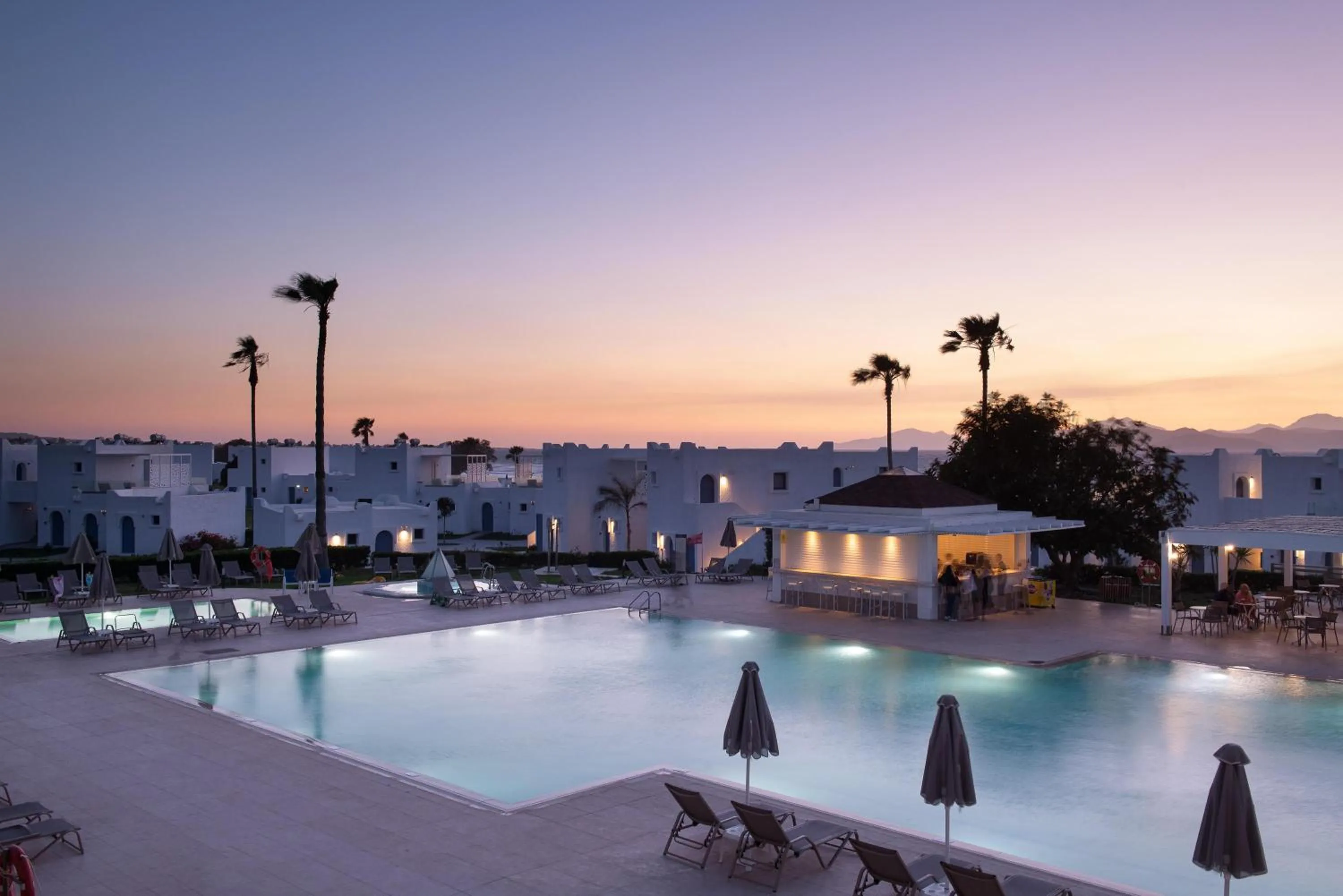 Swimming pool in The Aeolos Beach Hotel