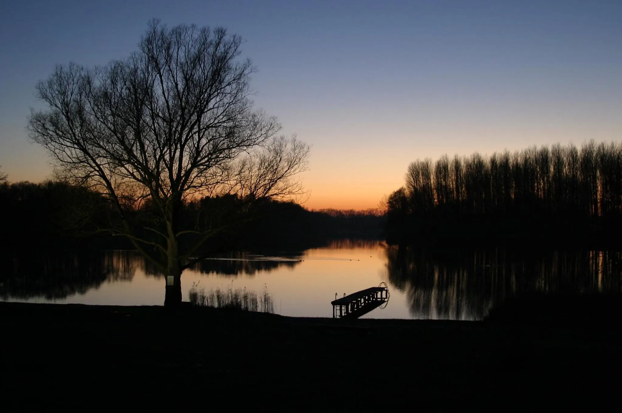 Lake view in Seehotel Luisenhof
