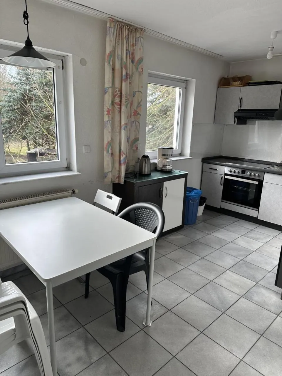 Kitchen or kitchenette in Seehotel Luisenhof