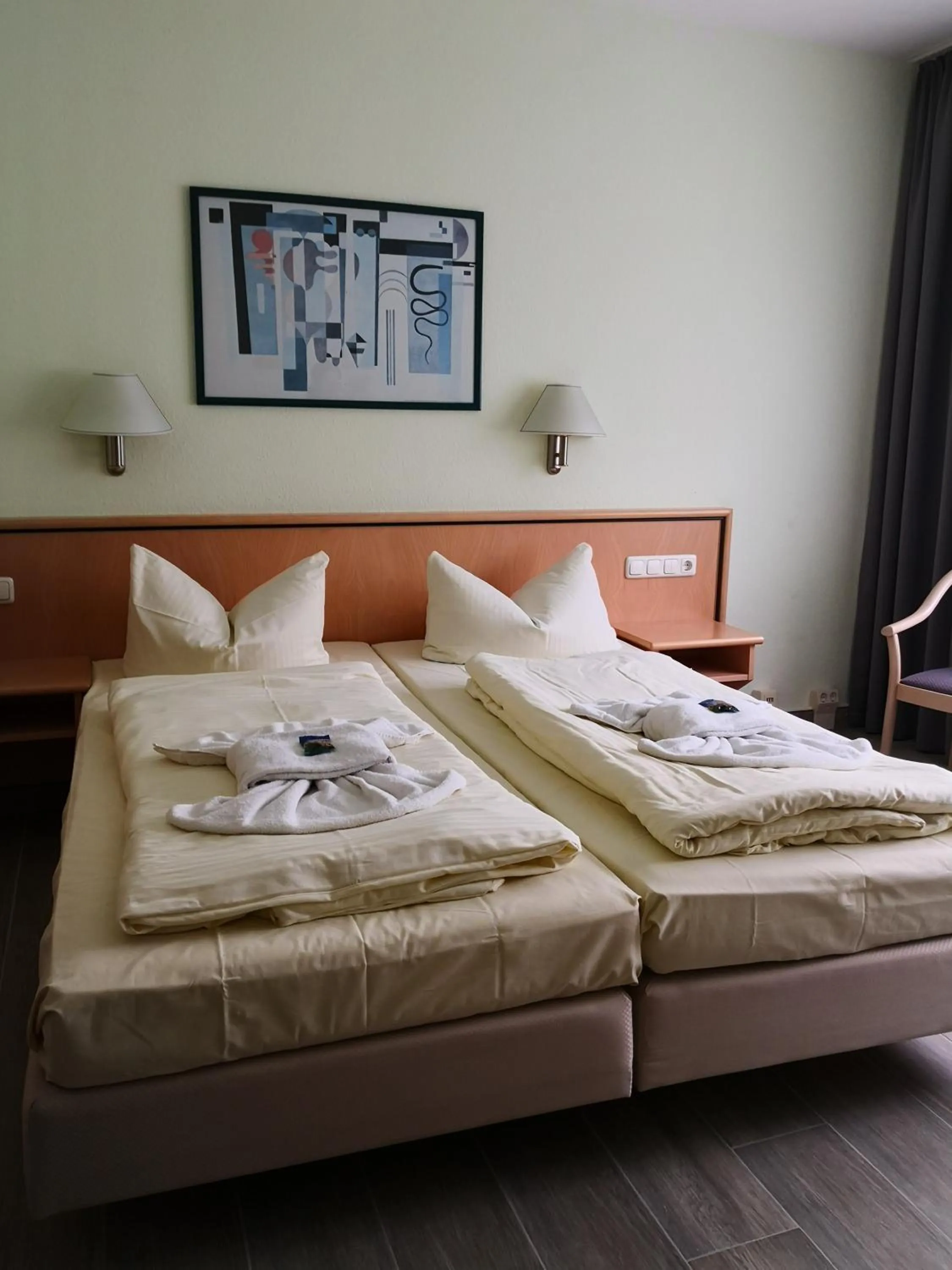 Bed in Seehotel Luisenhof