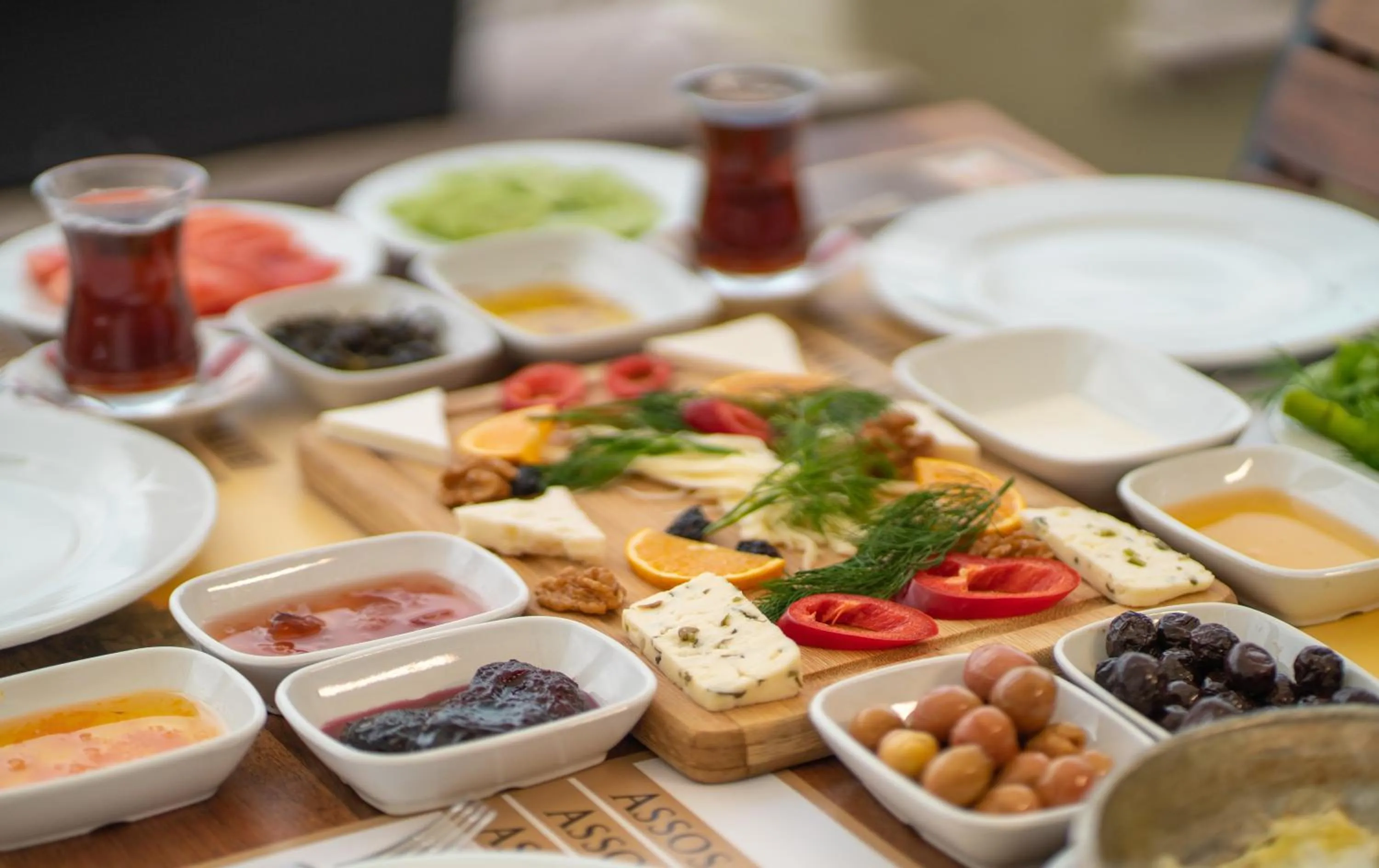 Breakfast in Kayalar Blue Beach Hotel