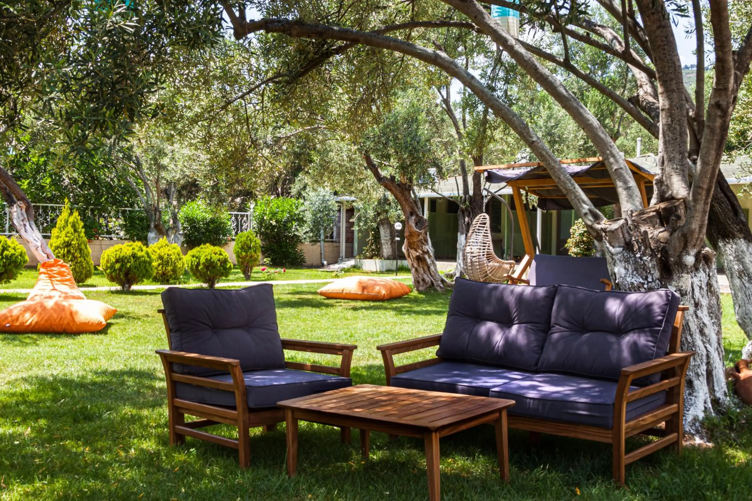 Garden in Kayalar Blue Beach Hotel
