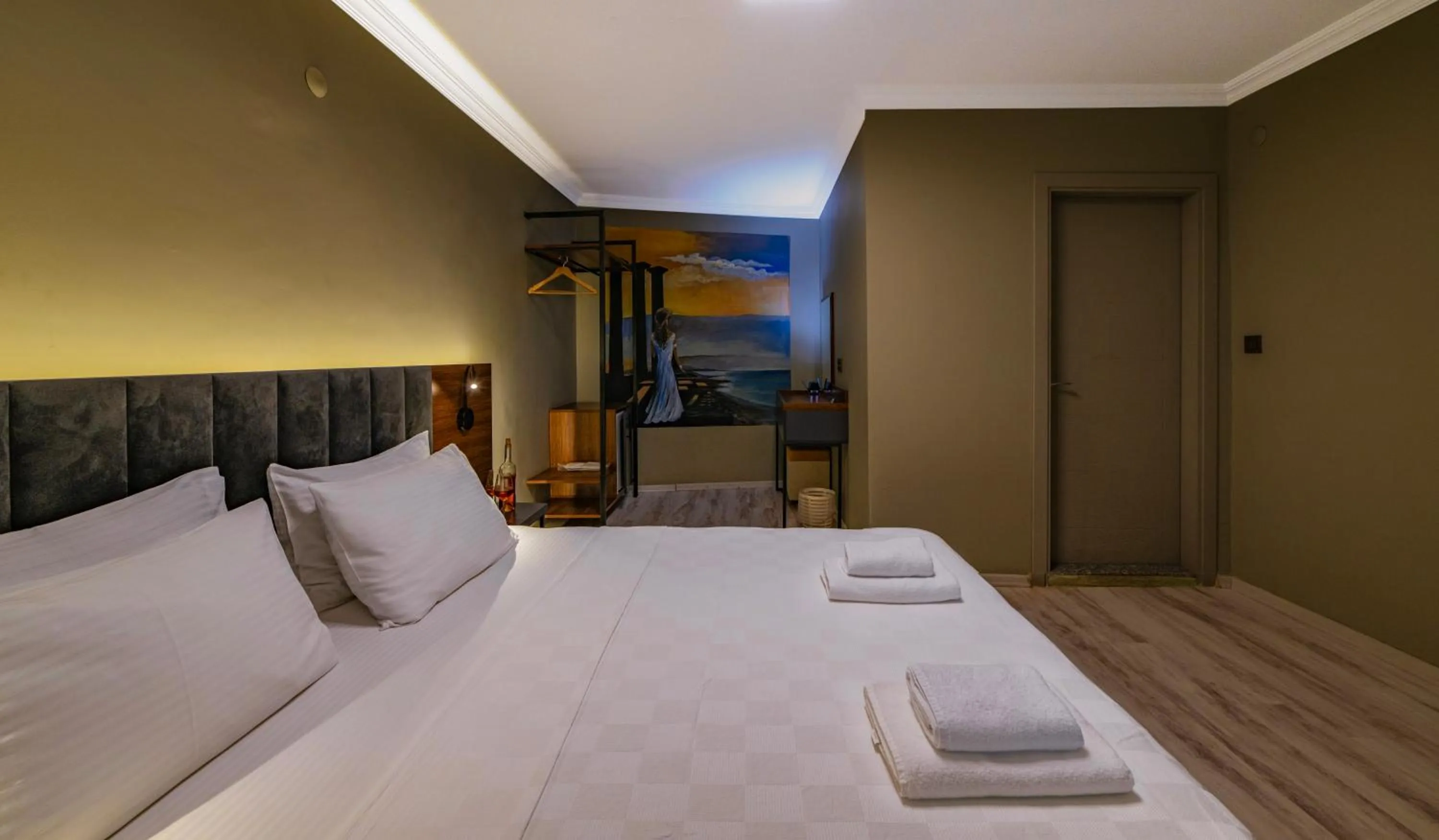 Photo of the whole room, Bed in Kayalar Blue Beach Hotel