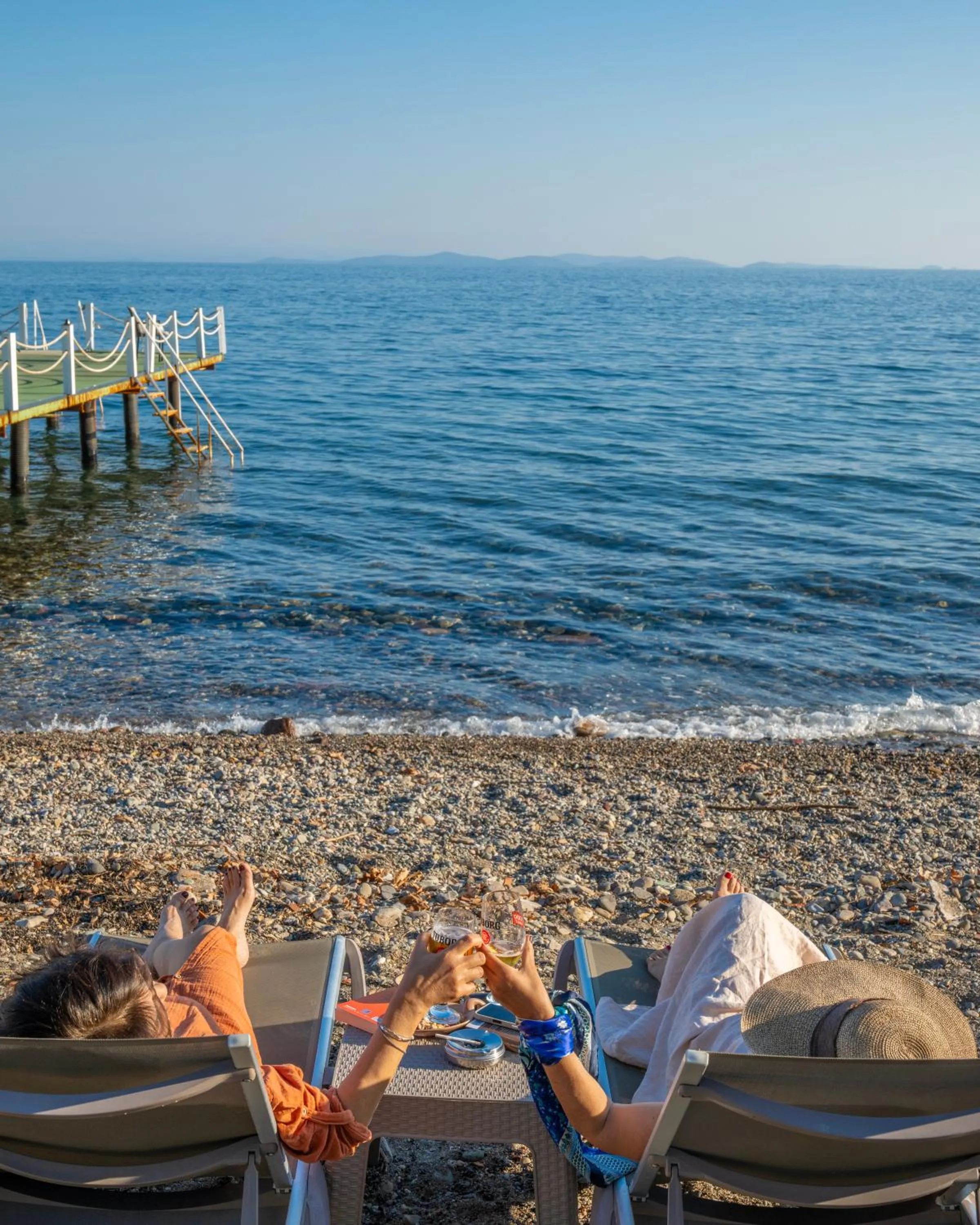 Beach in Kayalar Blue Beach Hotel