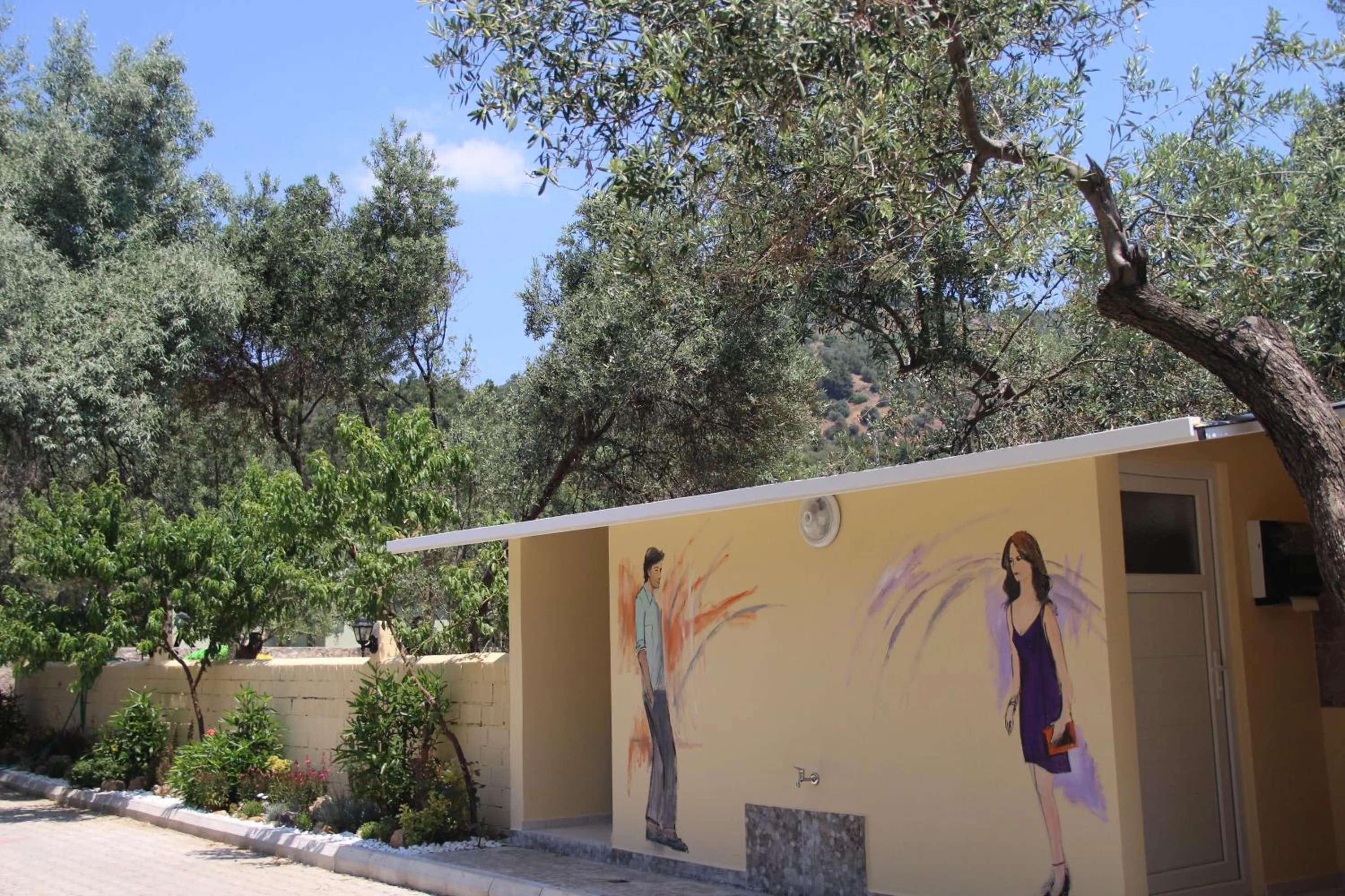 Property building in Kayalar Blue Beach Hotel