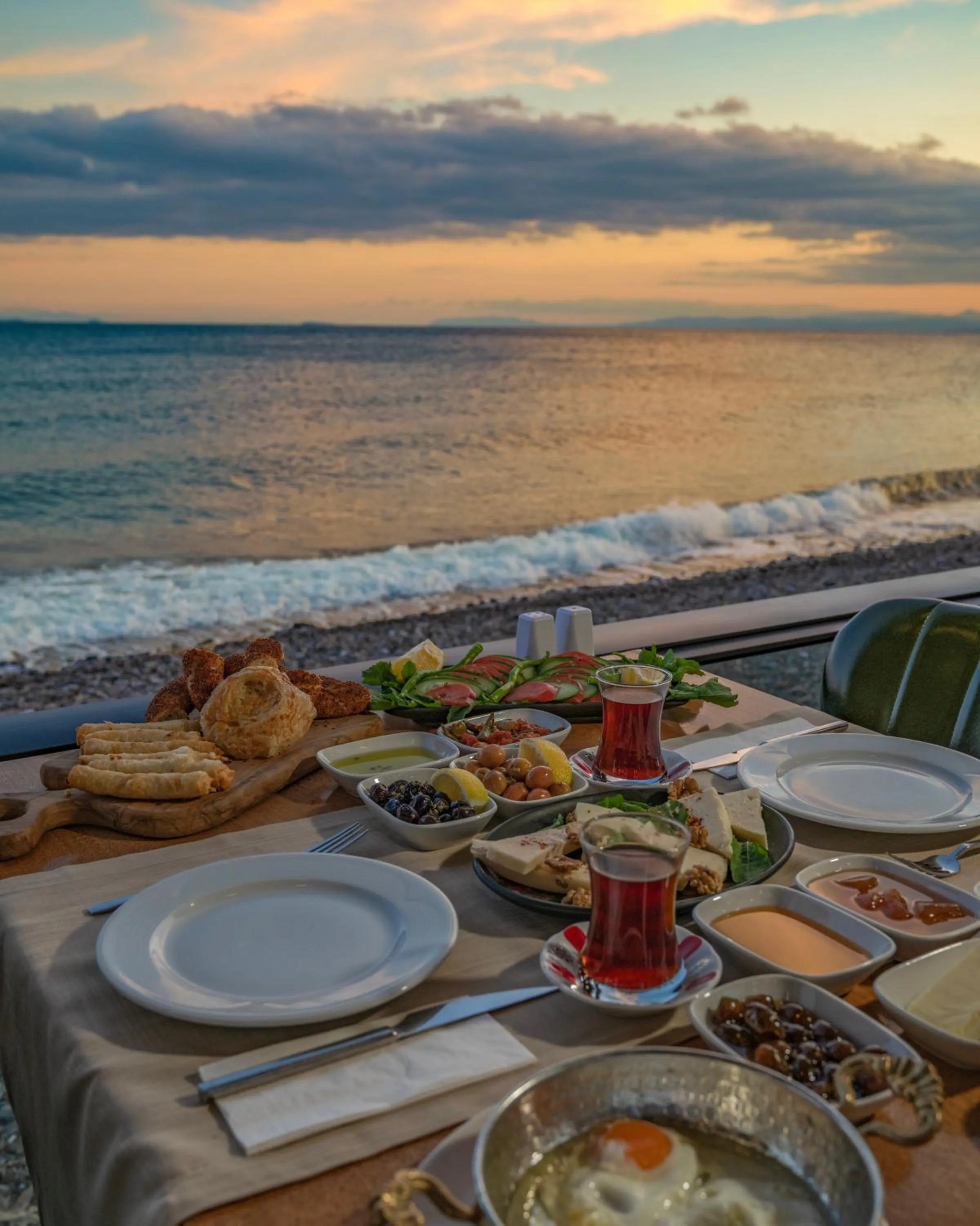 Breakfast in Kayalar Blue Beach Hotel