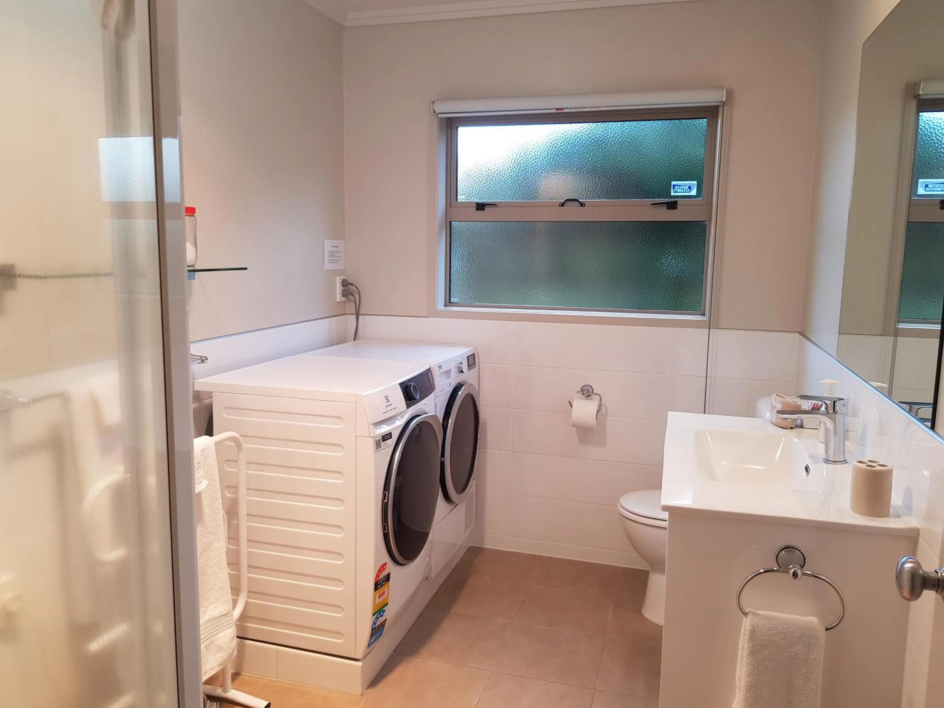 Bathroom in Rotorua Views B&B/Apartment