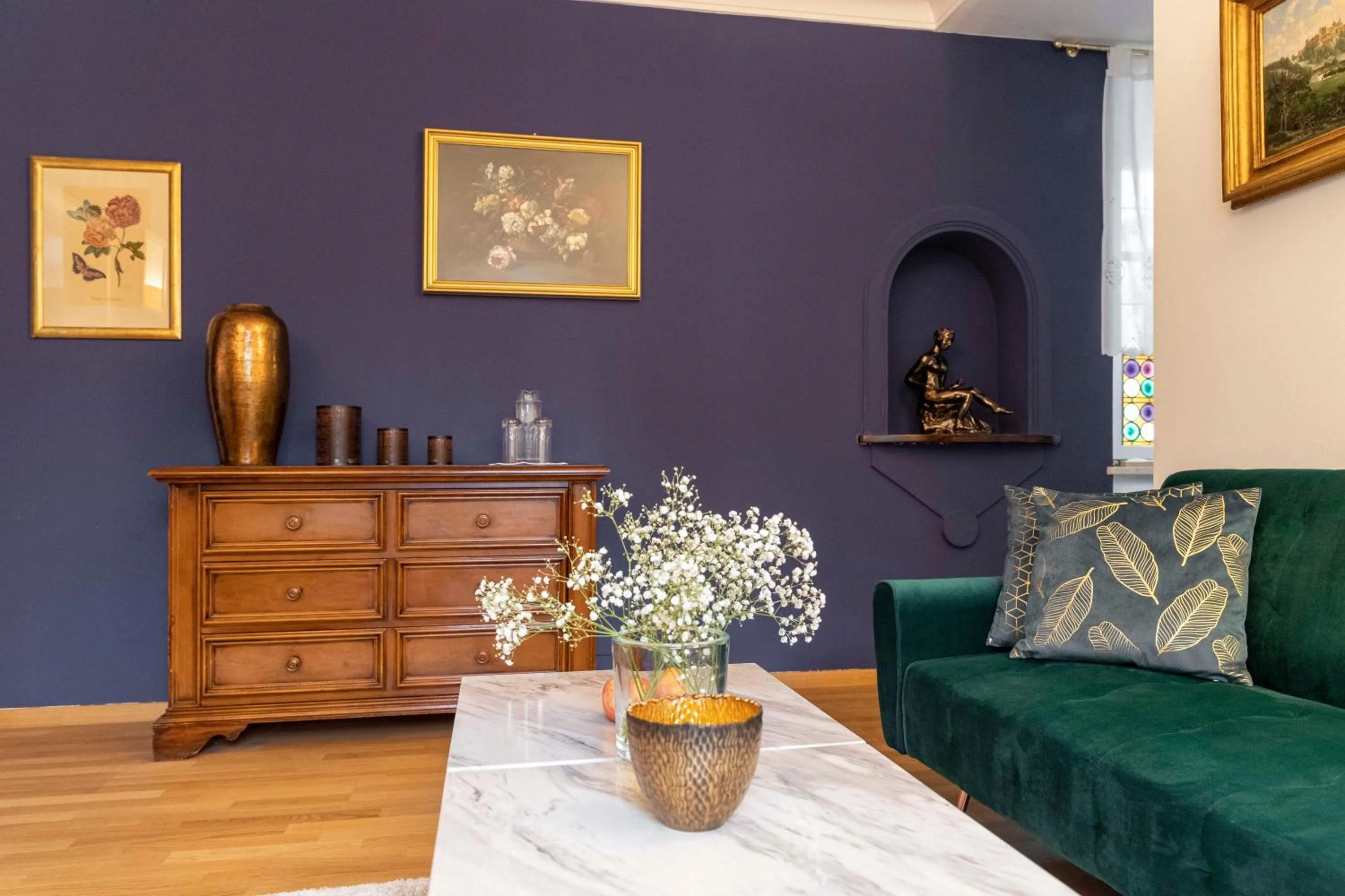 Living room in Hotel Castel Rundegg (Adults Only)