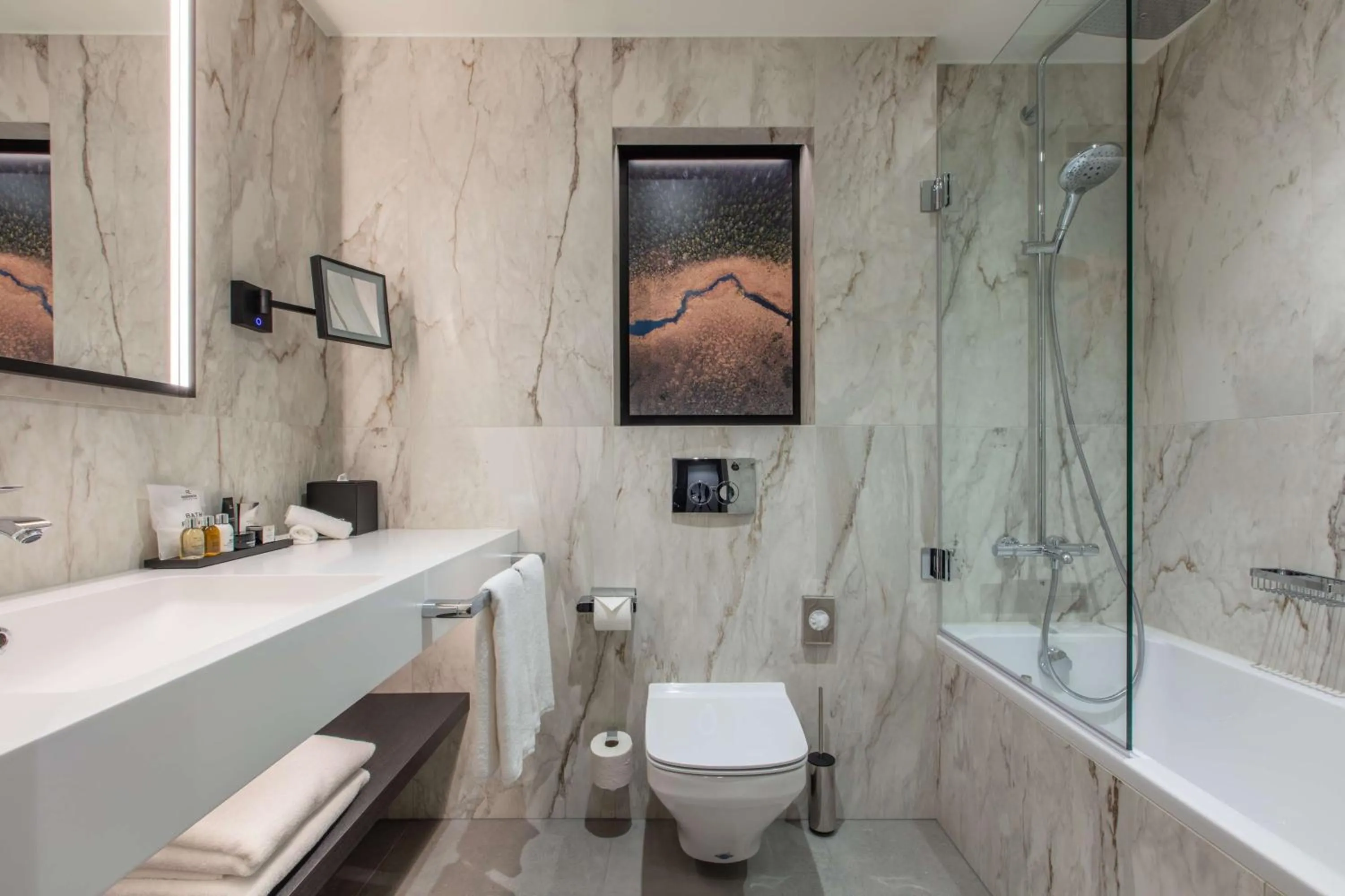 Toilet in Radisson Collection Hotel, Tallinn