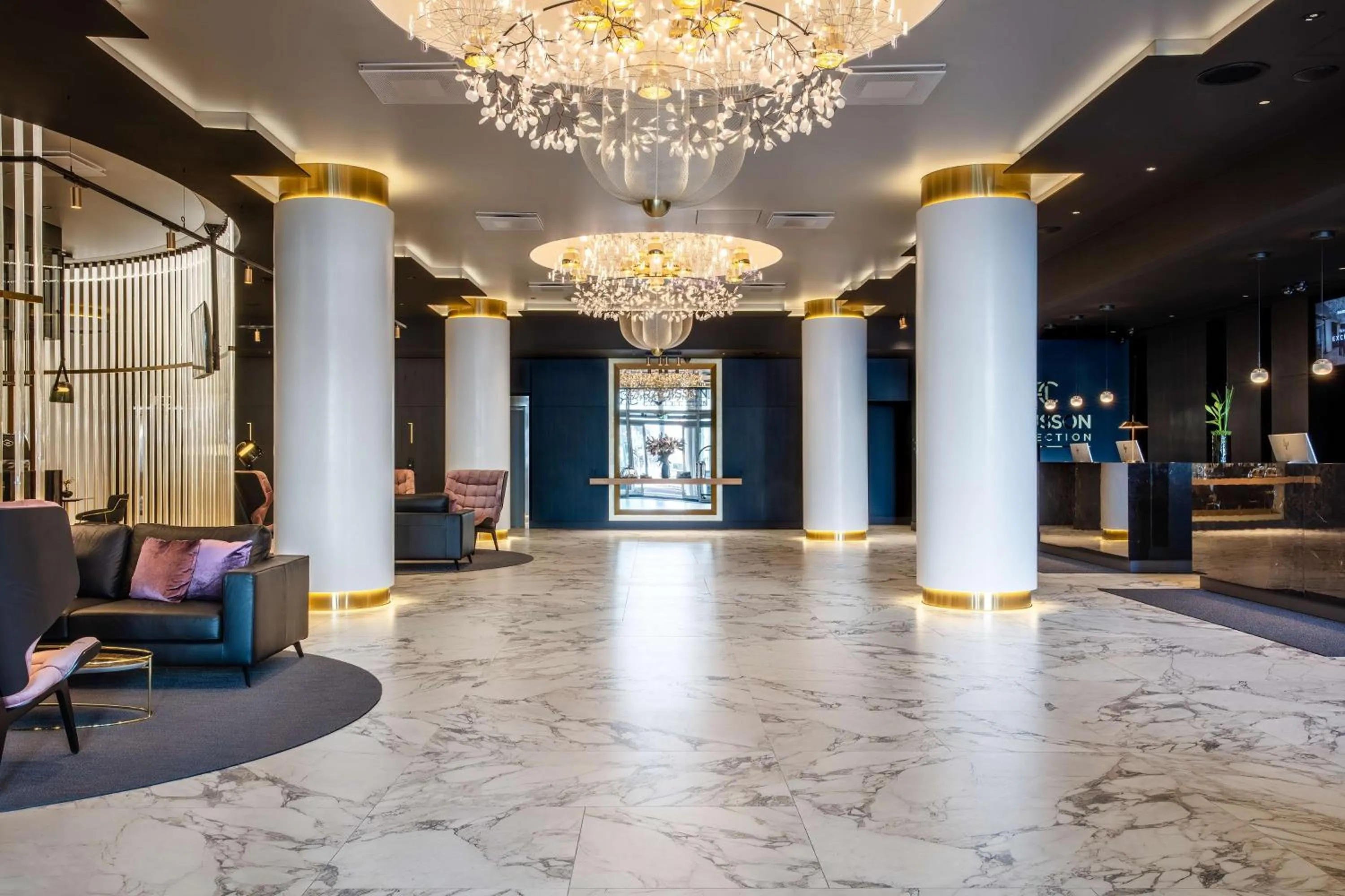 Lobby or reception in Radisson Collection Hotel, Tallinn