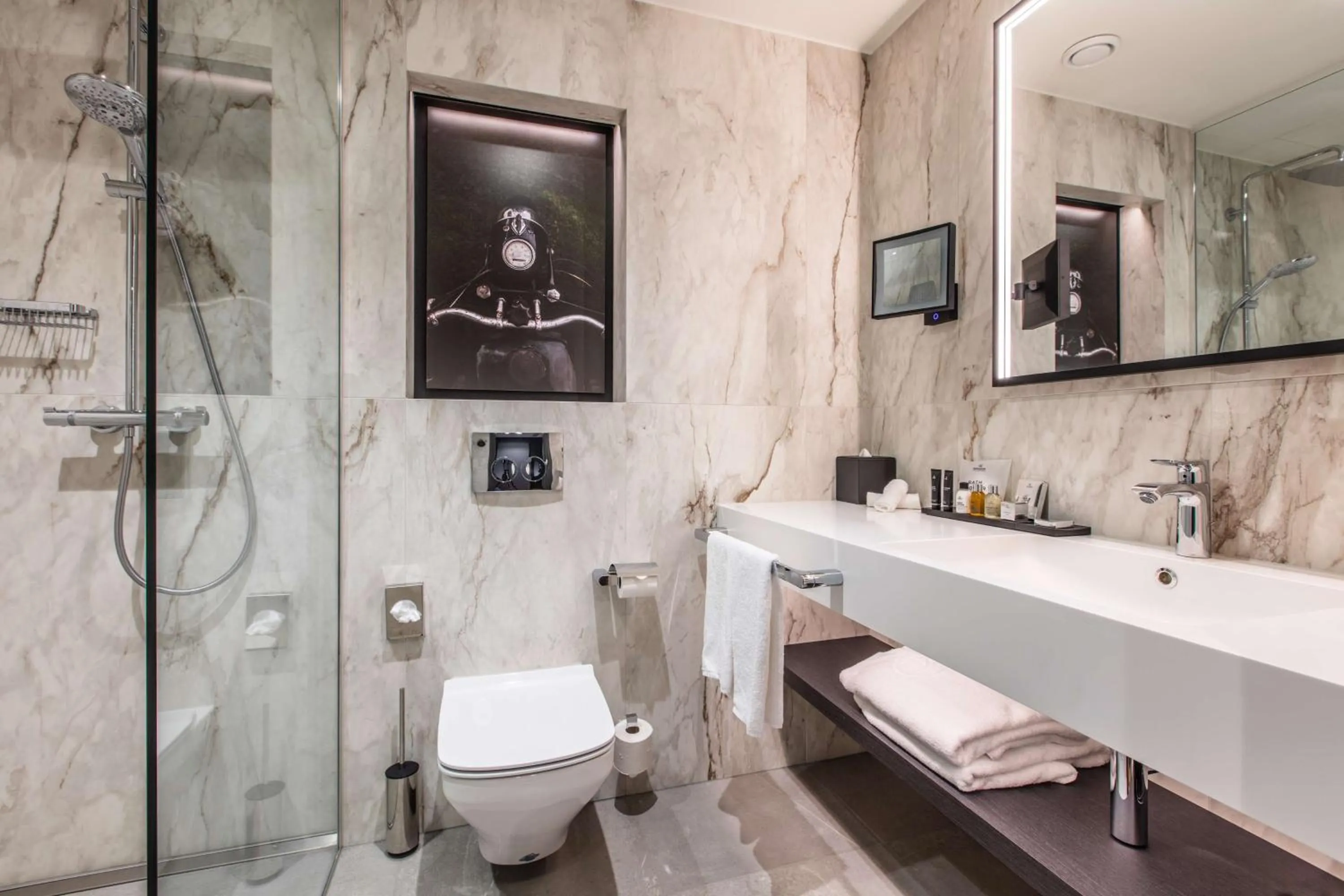 Toilet in Radisson Collection Hotel, Tallinn