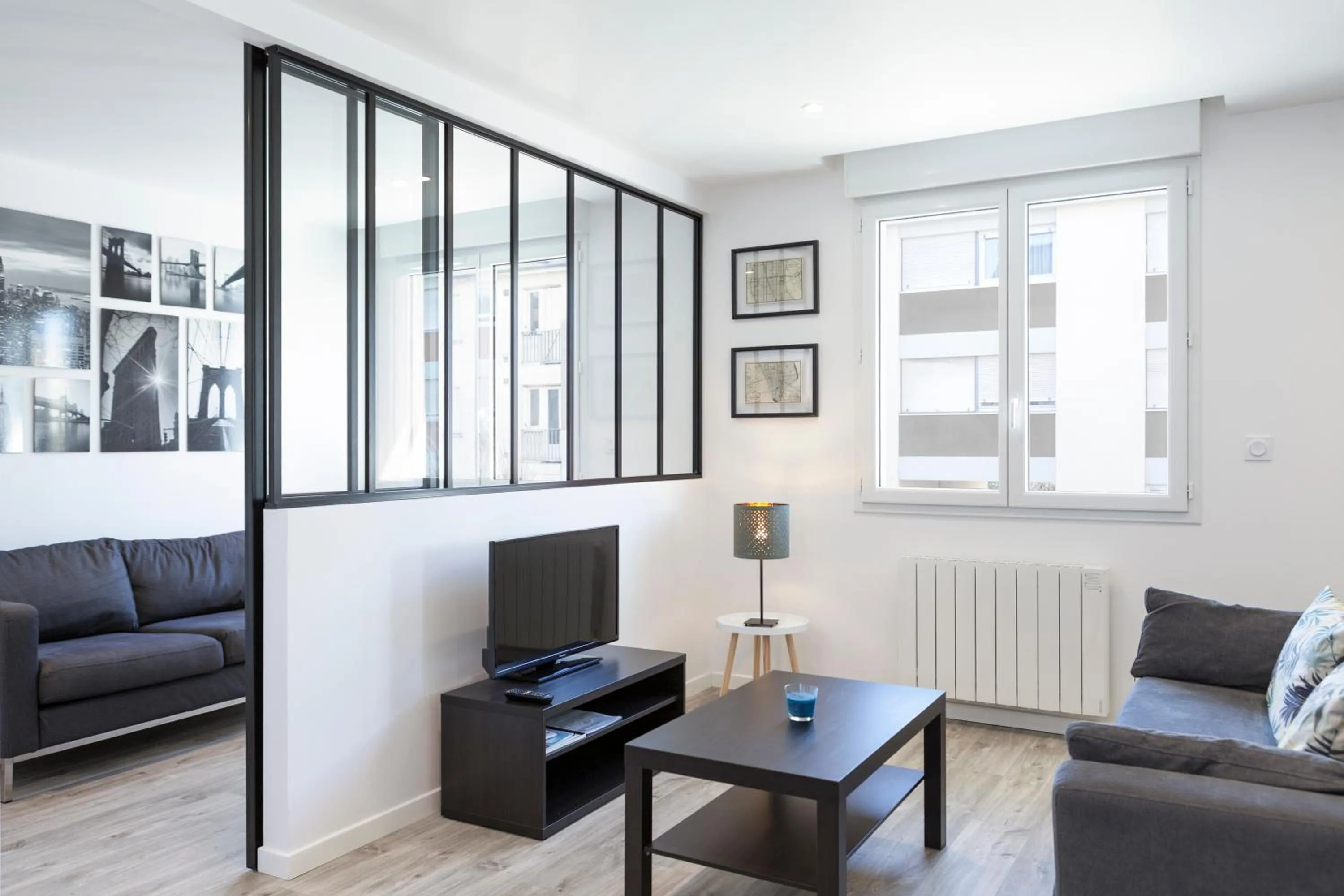 Living room in Résidence Maréchal Leclerc