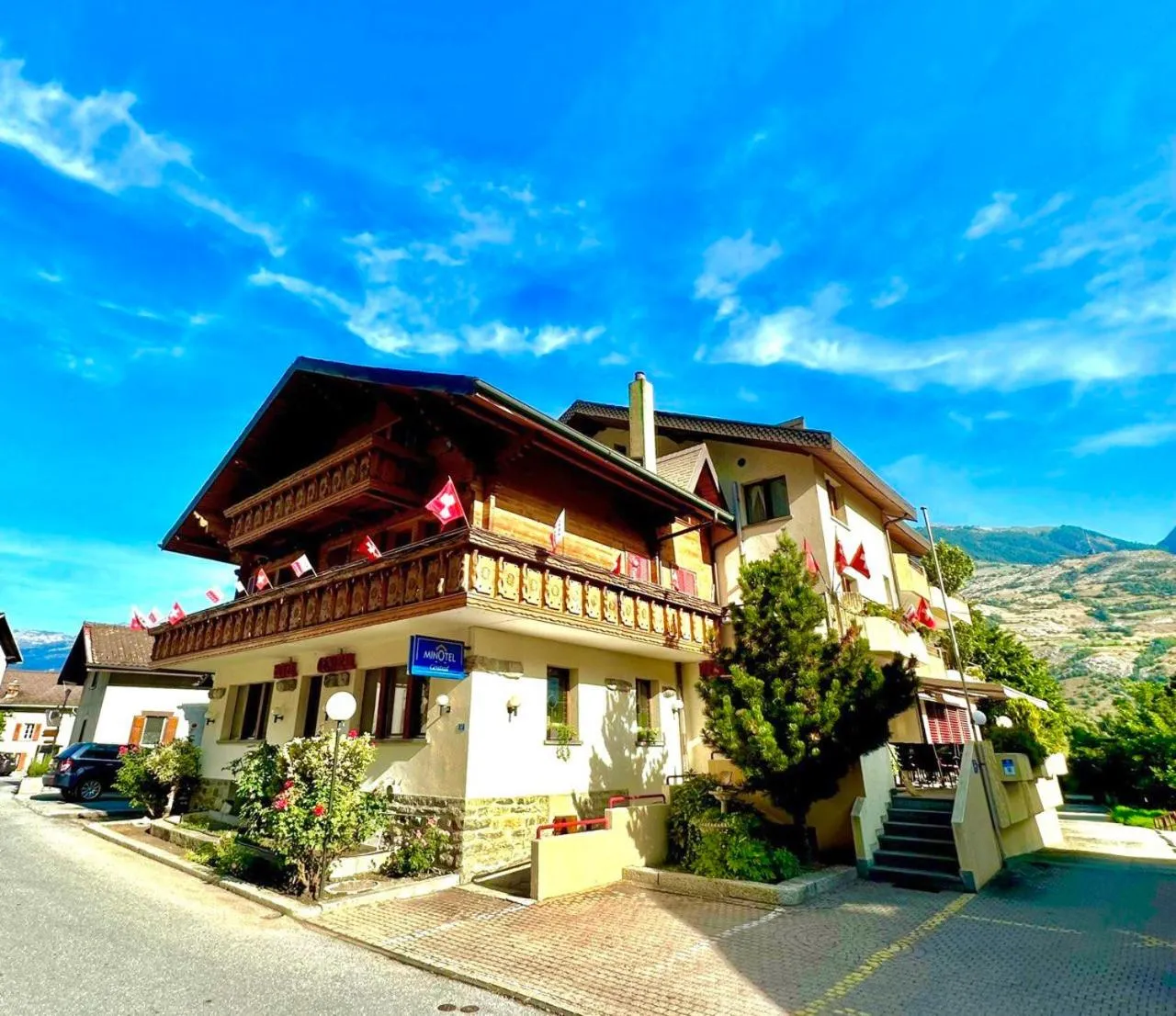 Property building in Hotel Central