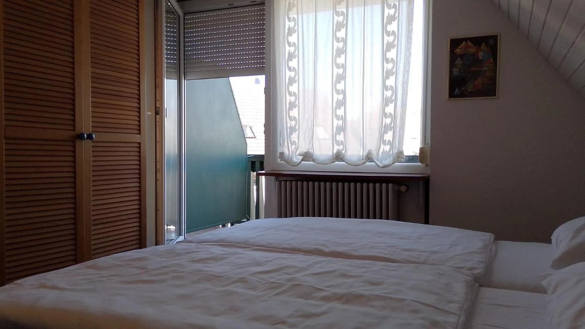 Bed in Hotel Zum Rebstock