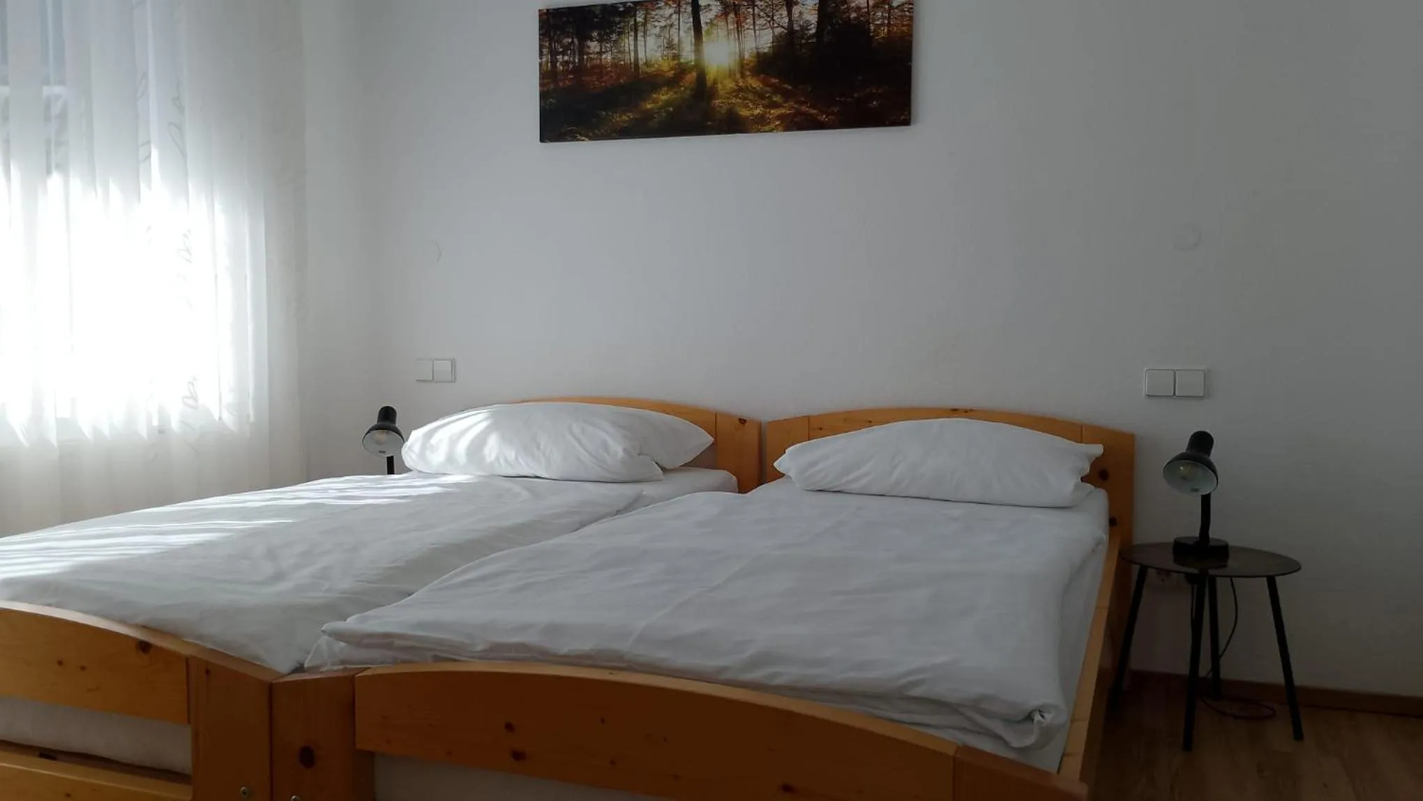 Bed in Hotel Zum Rebstock