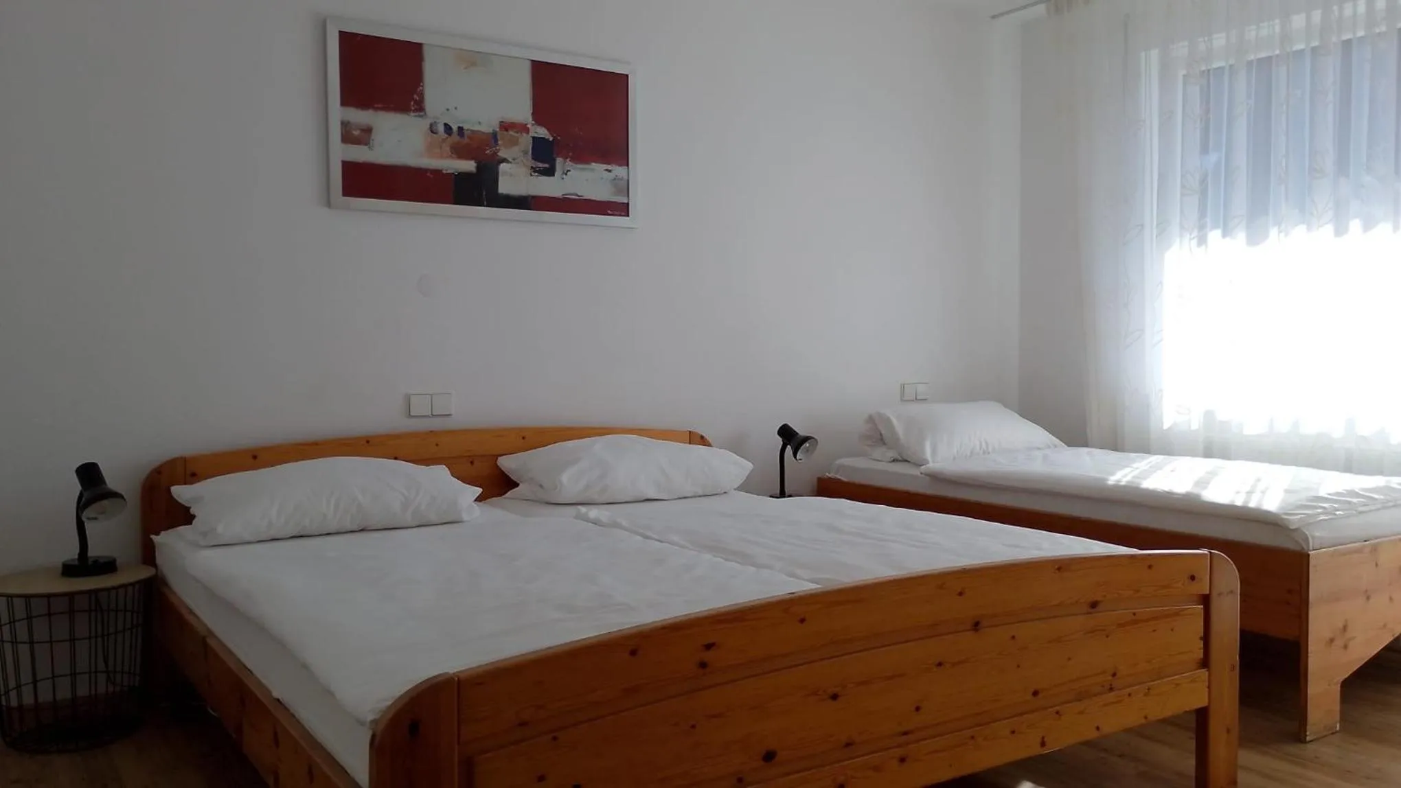 Bed in Hotel Zum Rebstock