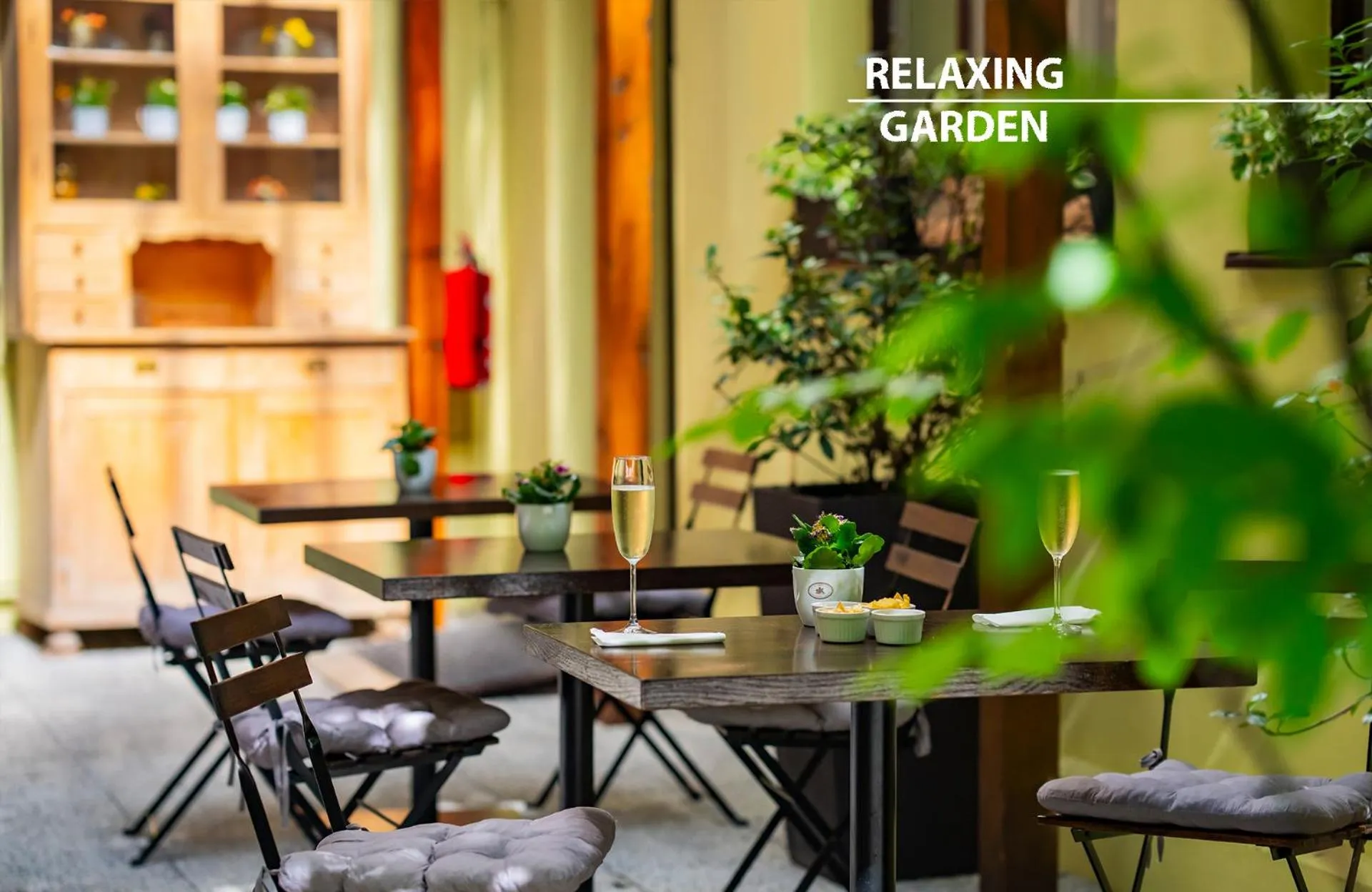 Garden in Hotel Merkur - Czech Leading Hotels