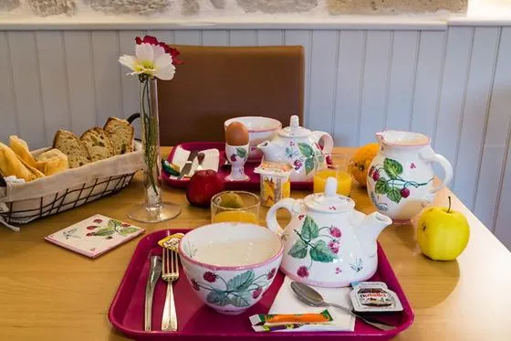 Breakfast in Logis Hotel Grangier