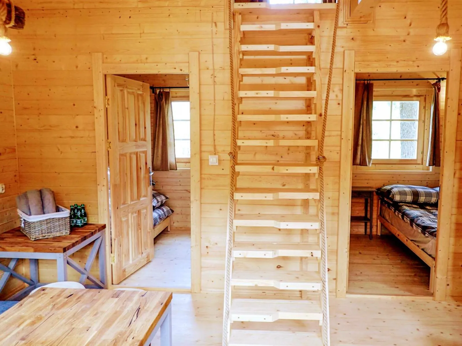 Living room, Bed in Osada Pstrąga