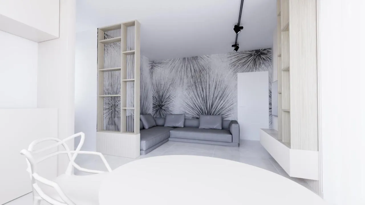 Bed in Hotel Principe