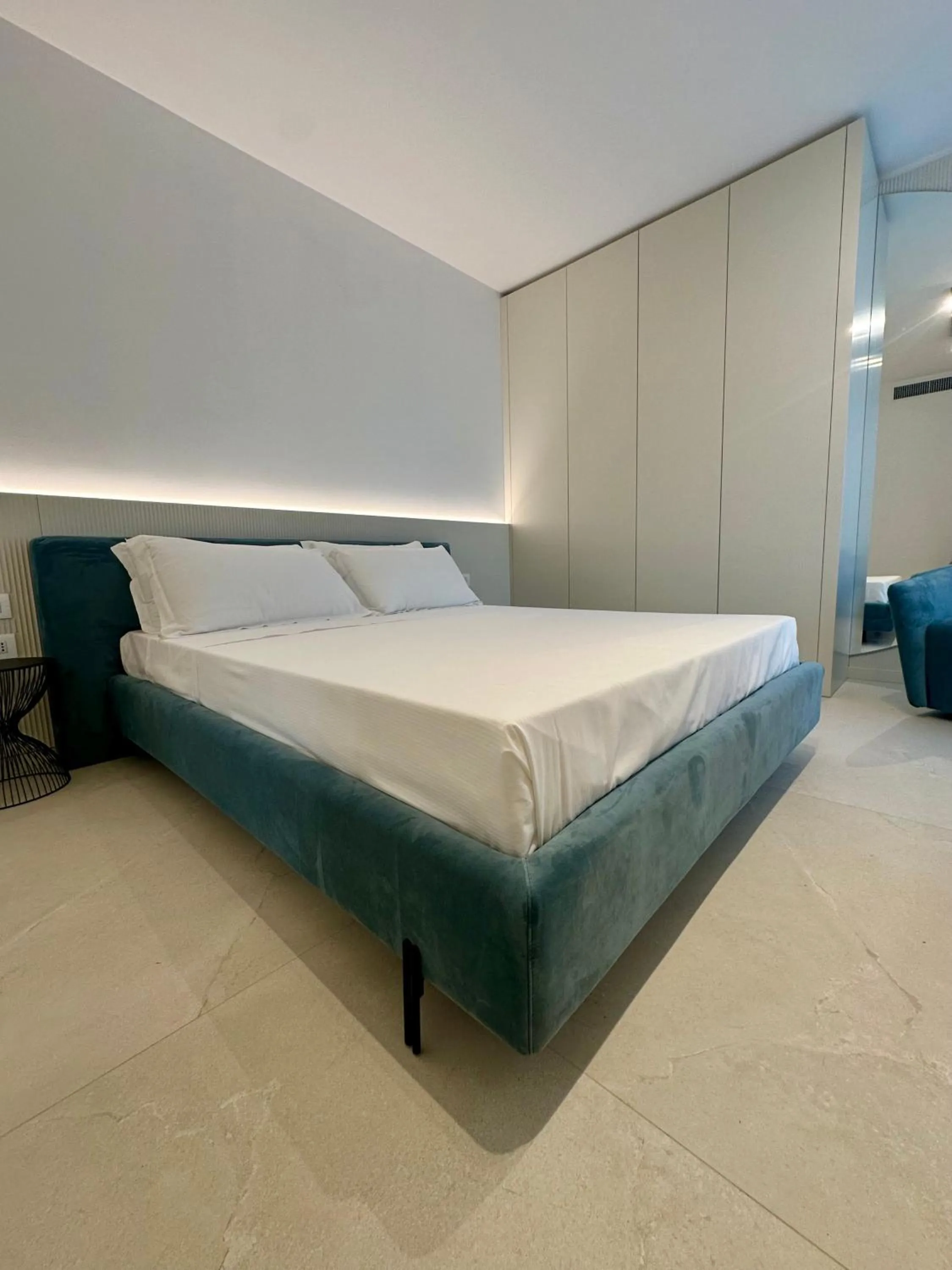 Bed in Hotel Principe