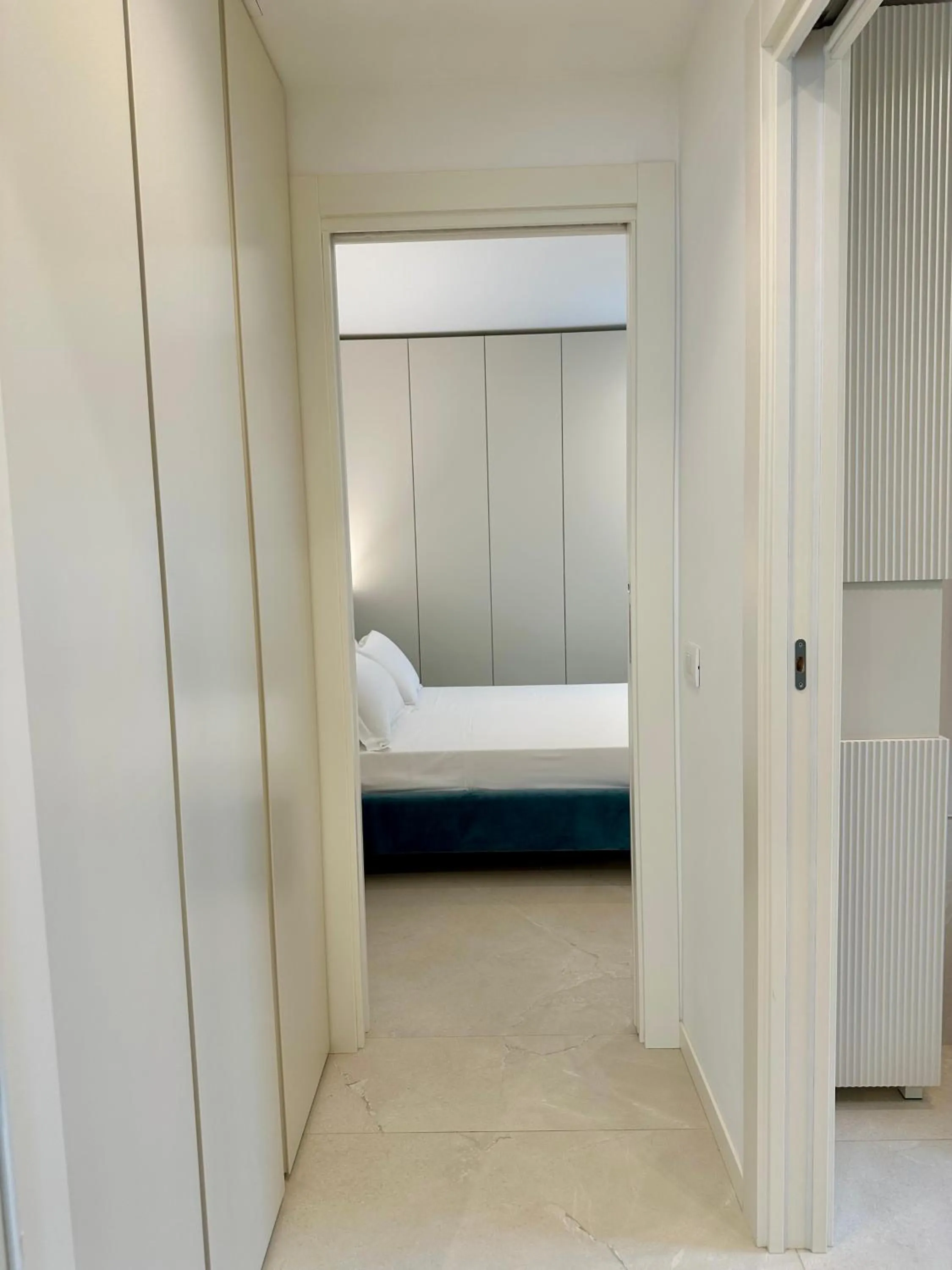 Bed in Hotel Principe