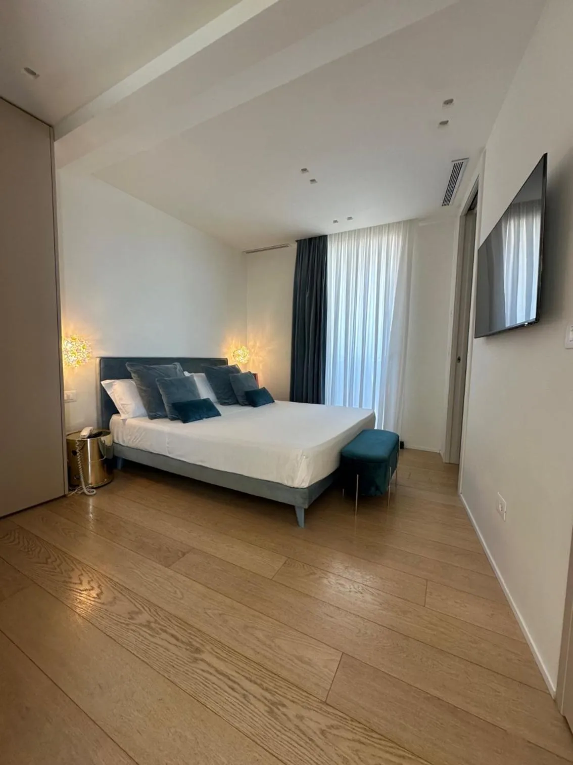 Bed in Hotel Principe