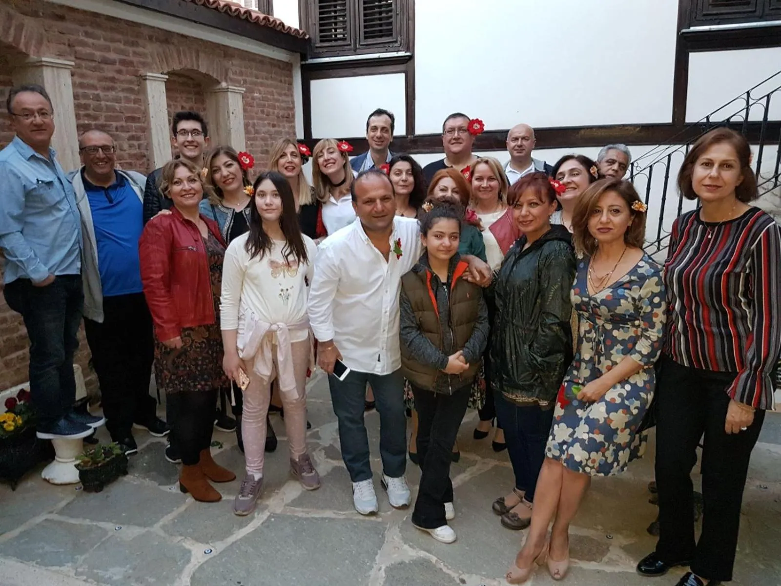 group of guests in Edirne Osmanlı Evleri