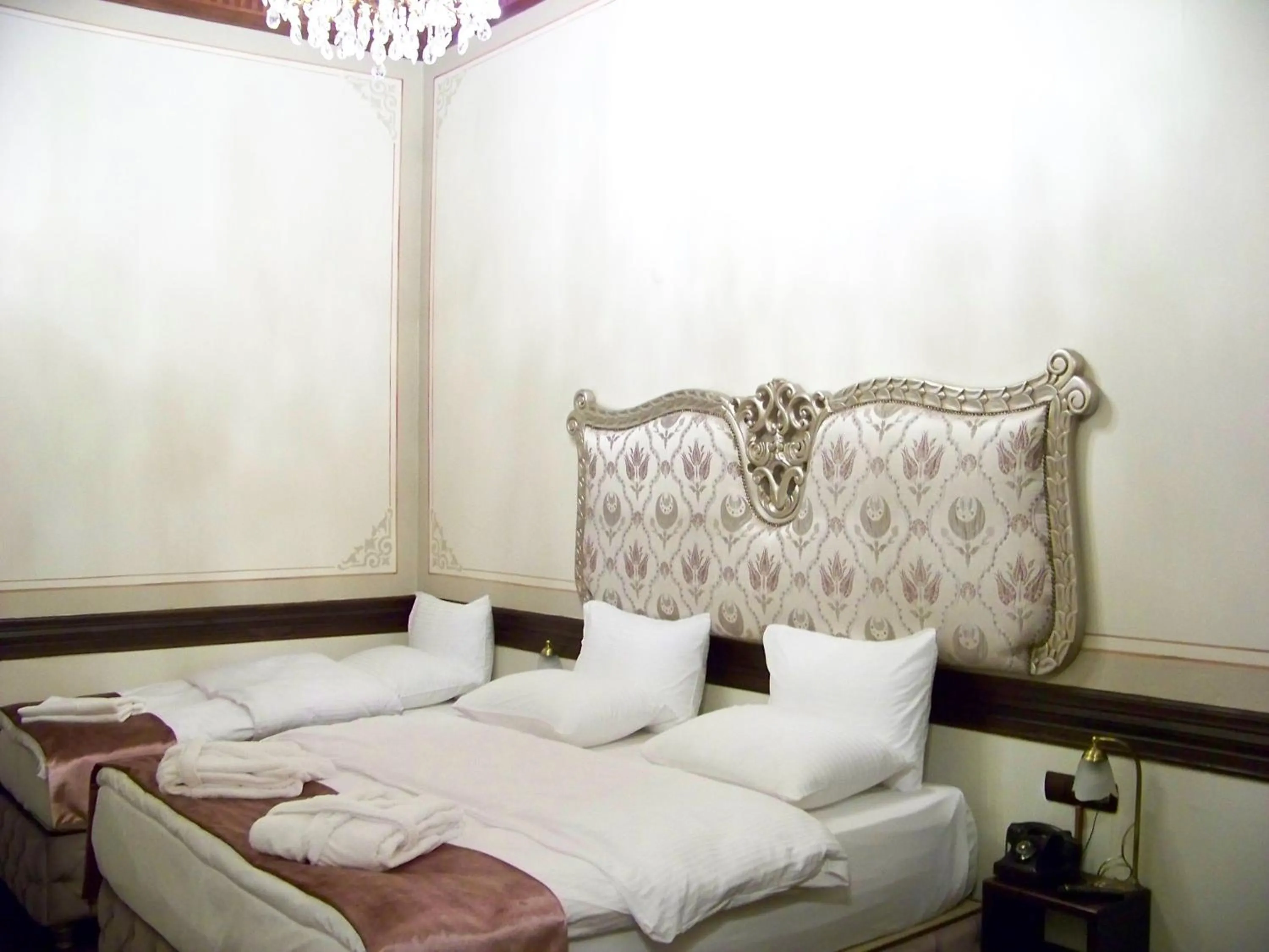 Decorative detail, Bed in Edirne Osmanlı Evleri