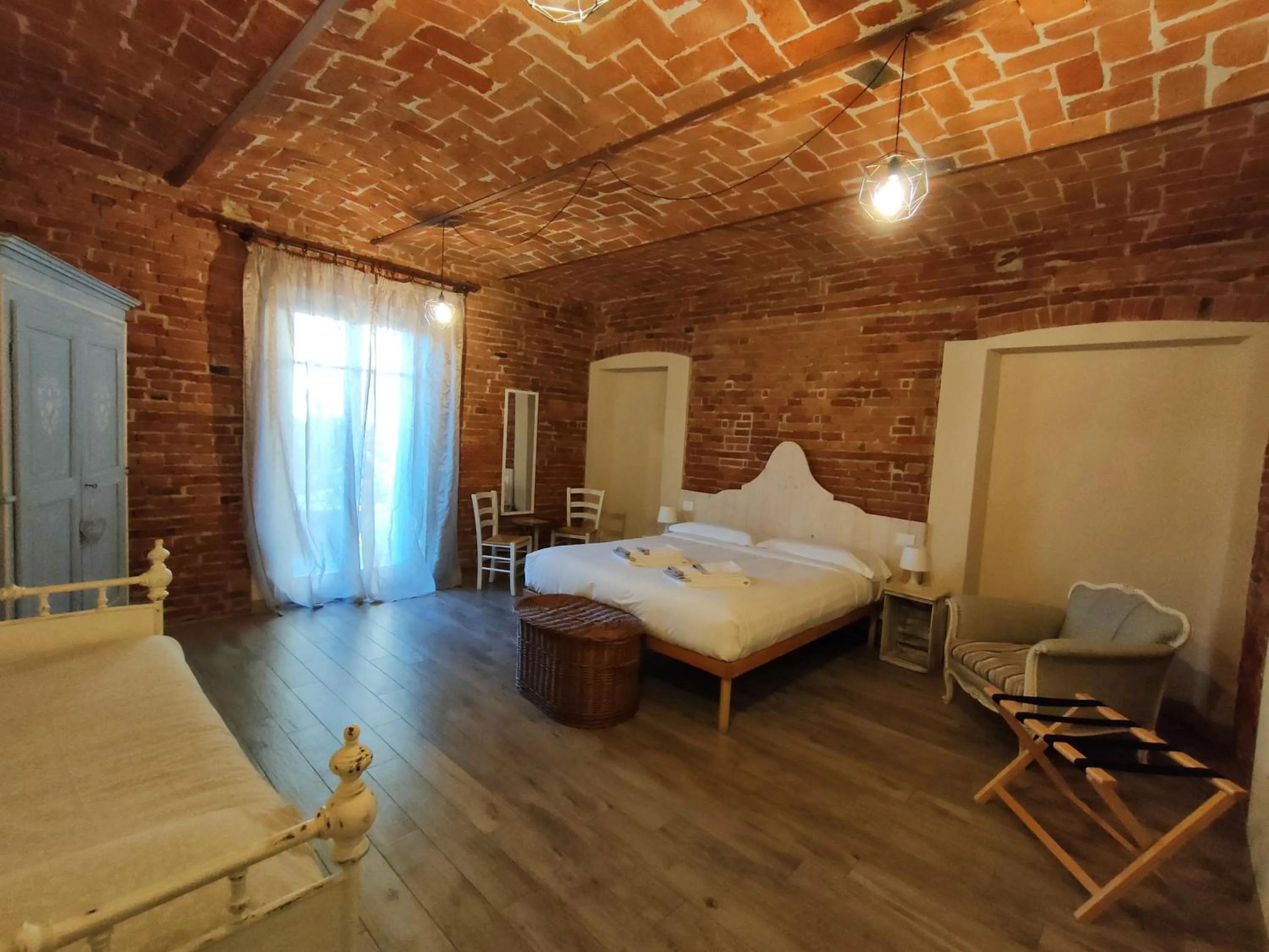 Bedroom, Bed in Cascina BELLONUOVO