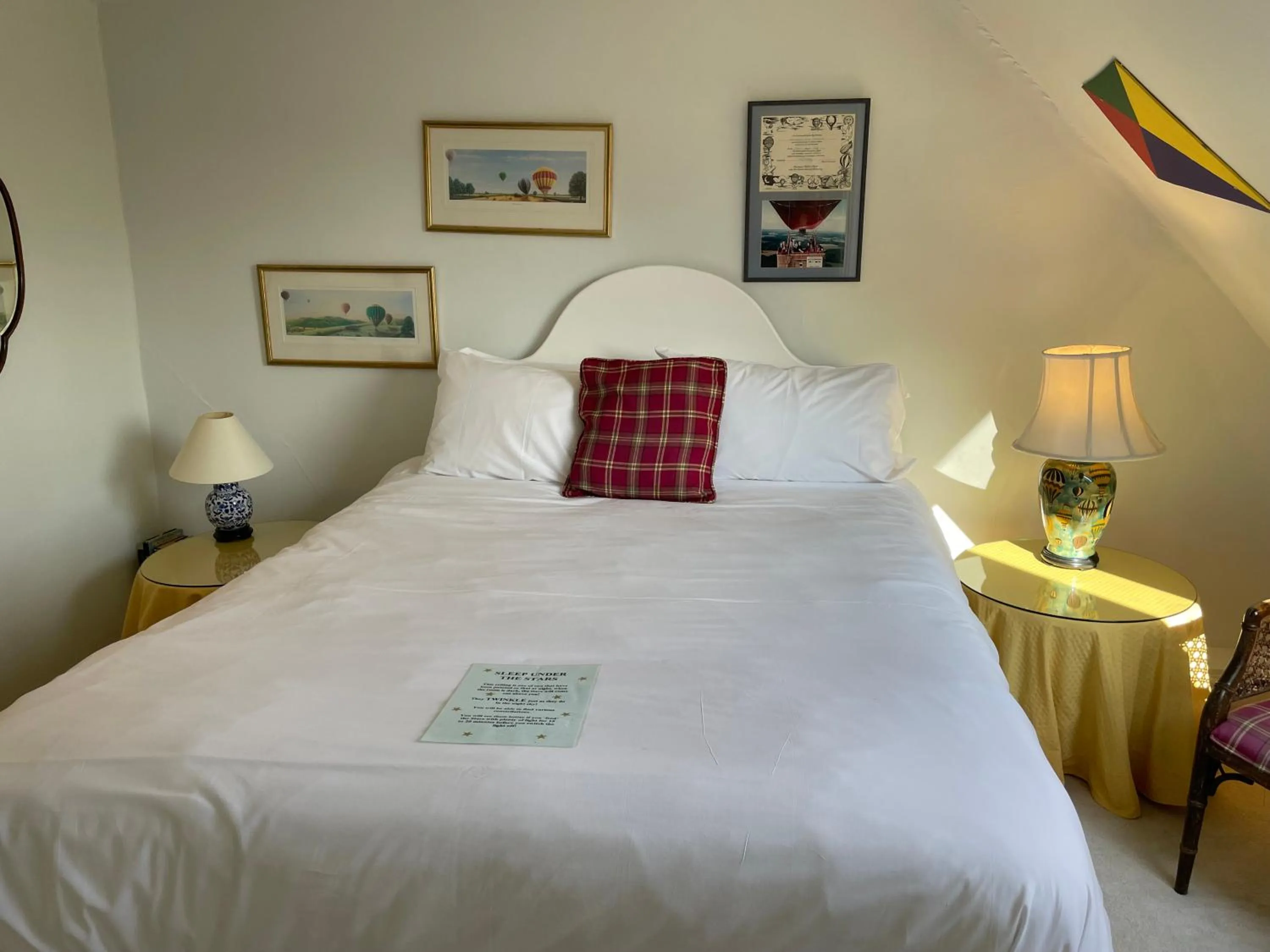 Bed in Langrish House