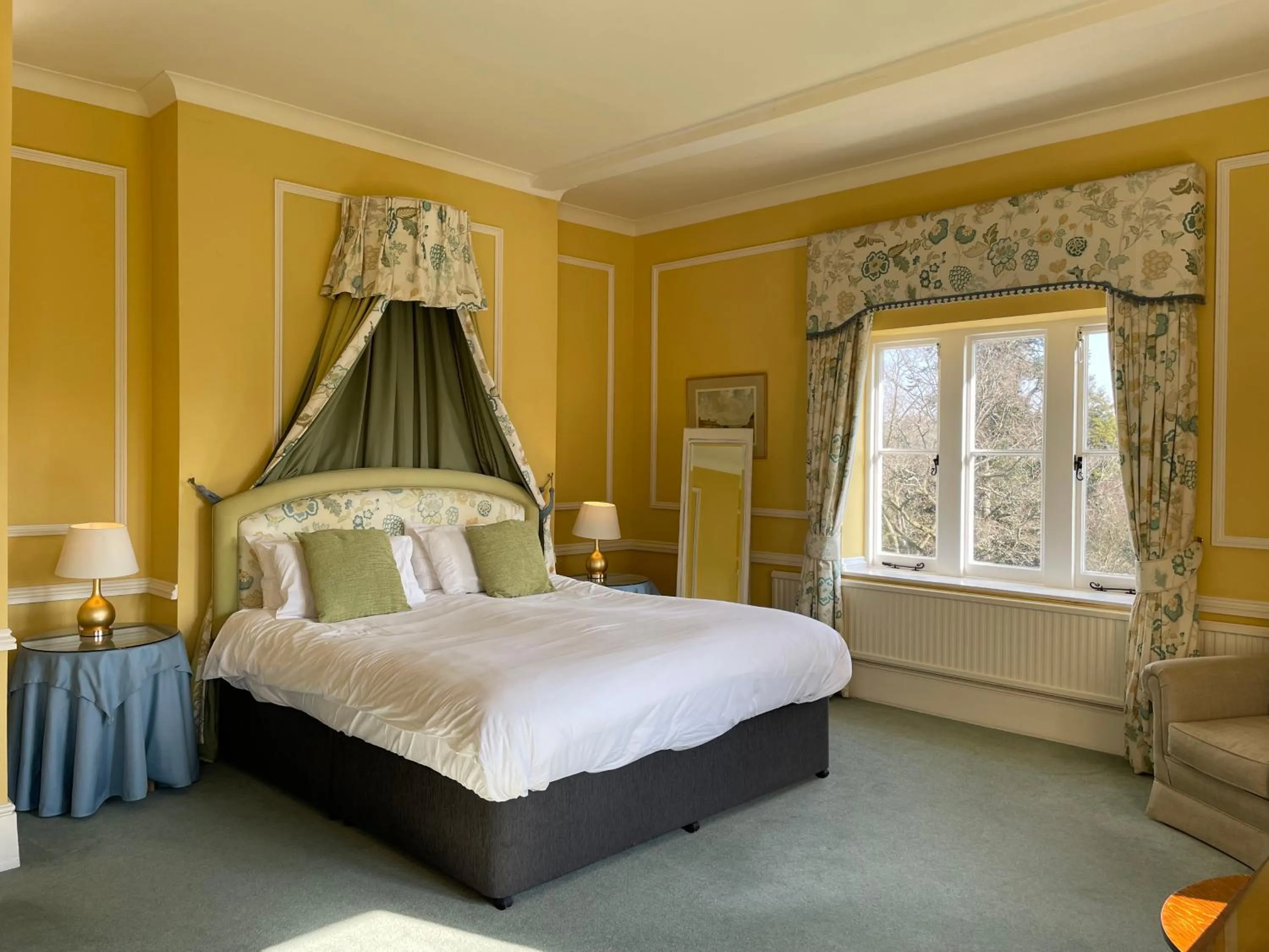 Bed in Langrish House