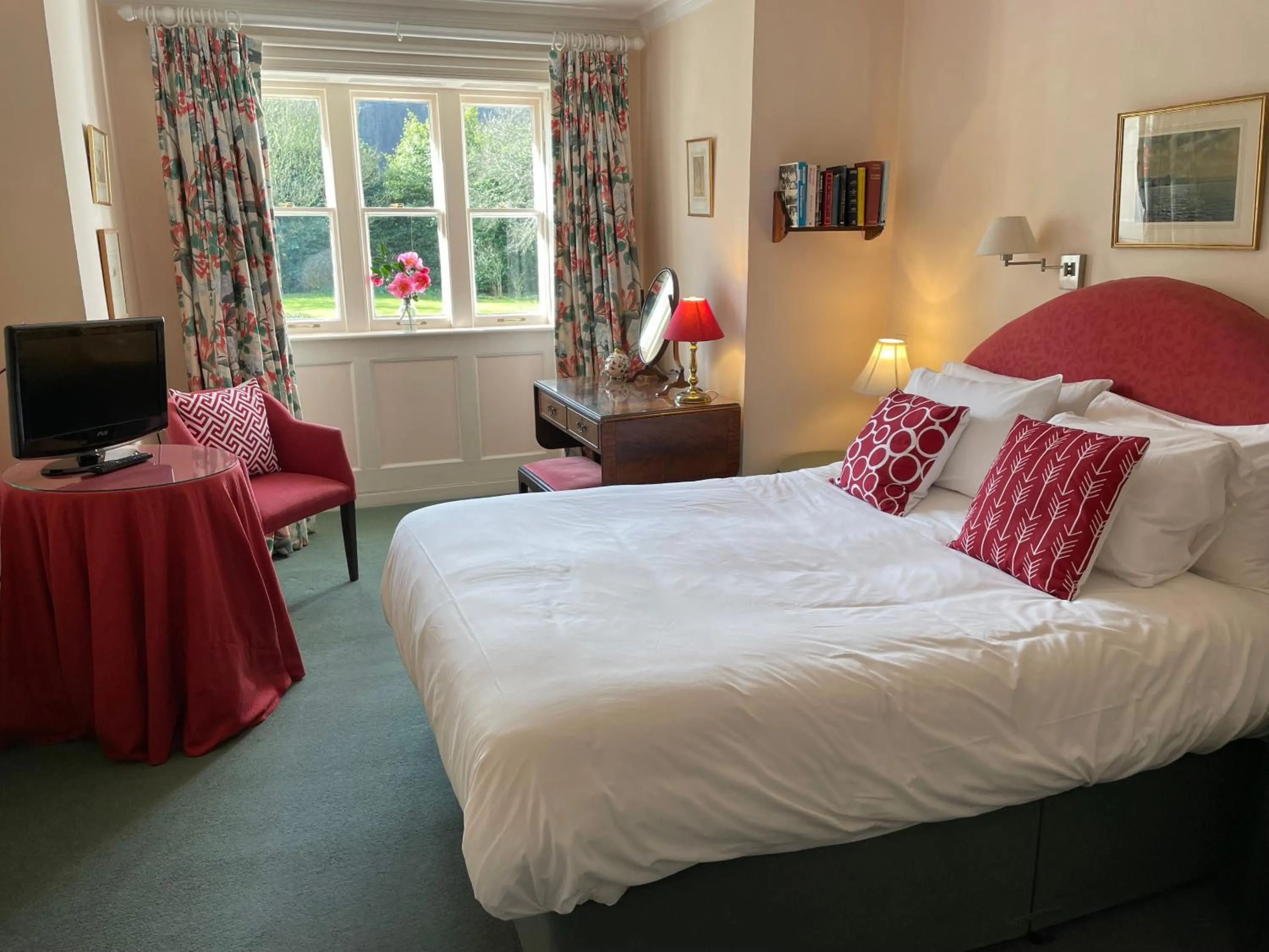 Bedroom, Bed in Langrish House