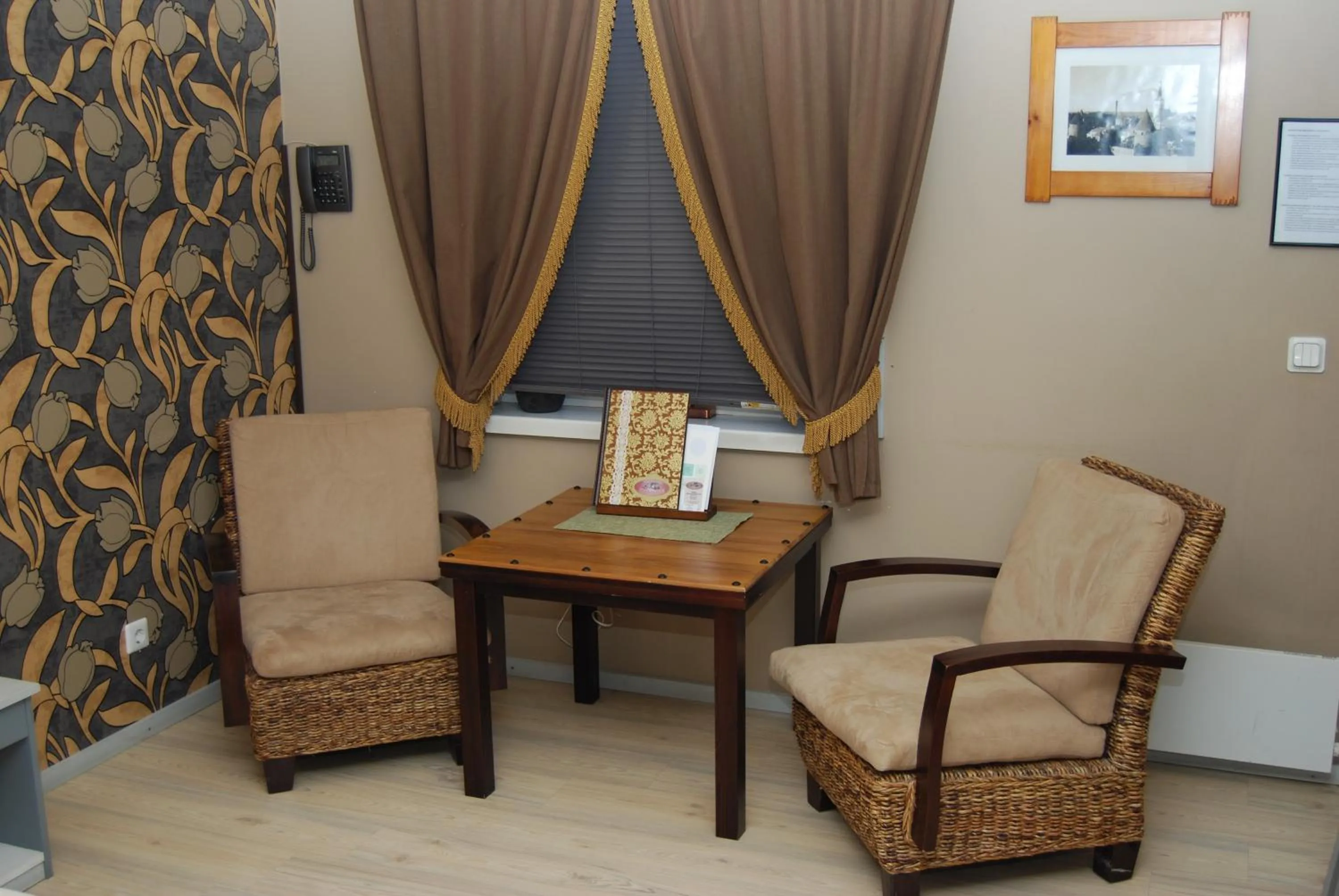 Seating area in Hansalinn