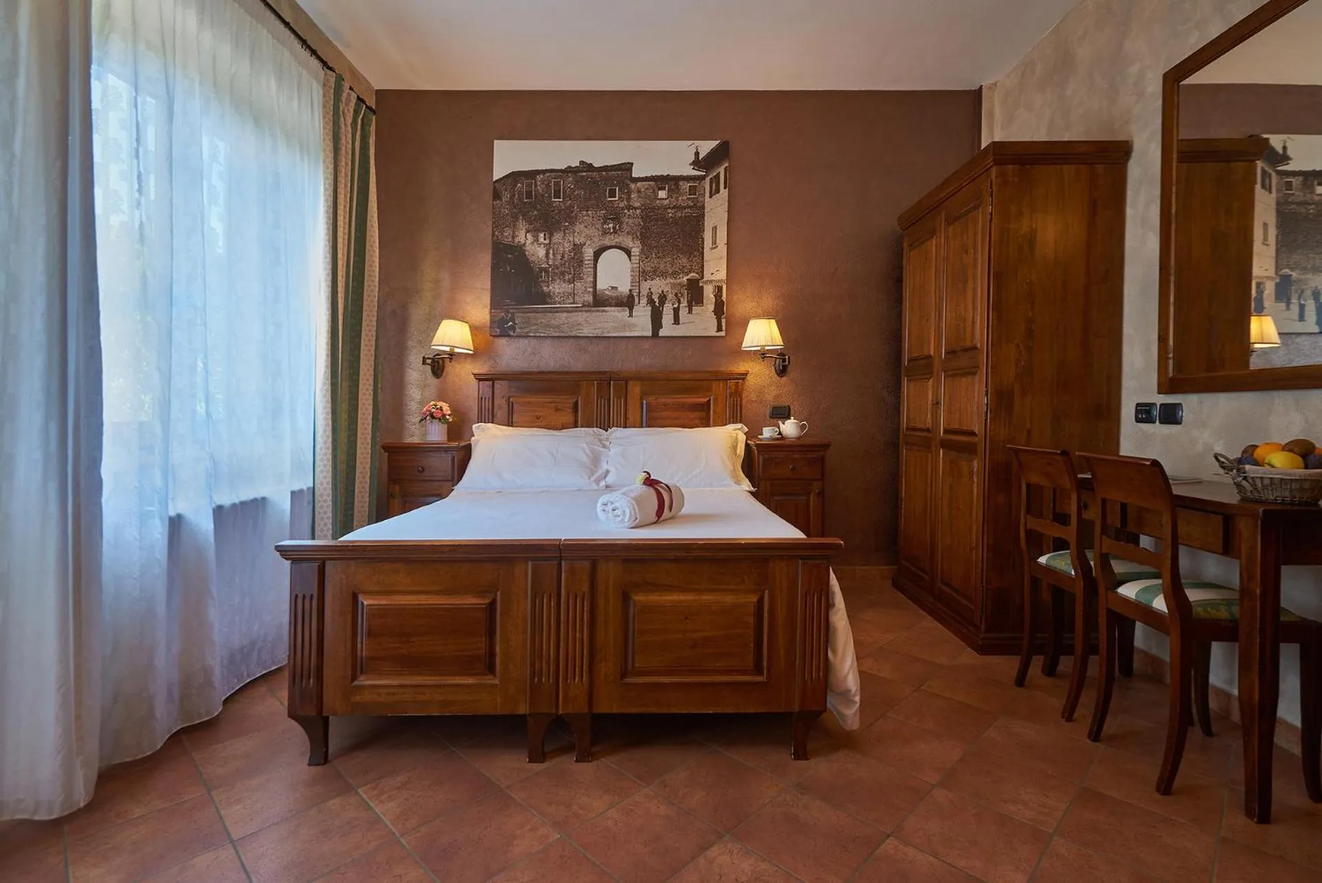Photo of the whole room, Bed in Casanova - Wellness Center La Grotta Etrusca