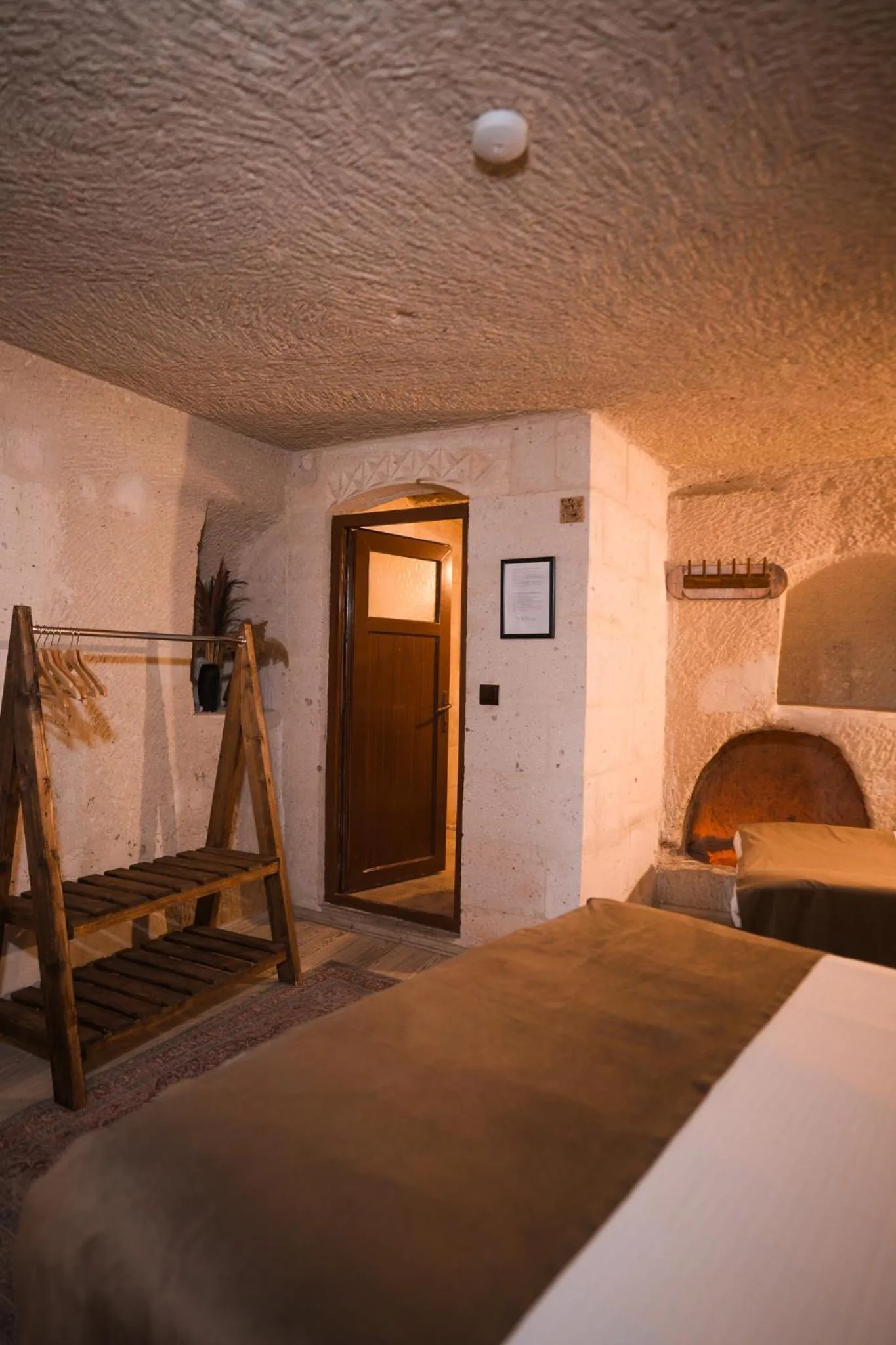 Bathroom, Bed in Mia Cappadocia Cave Hotel