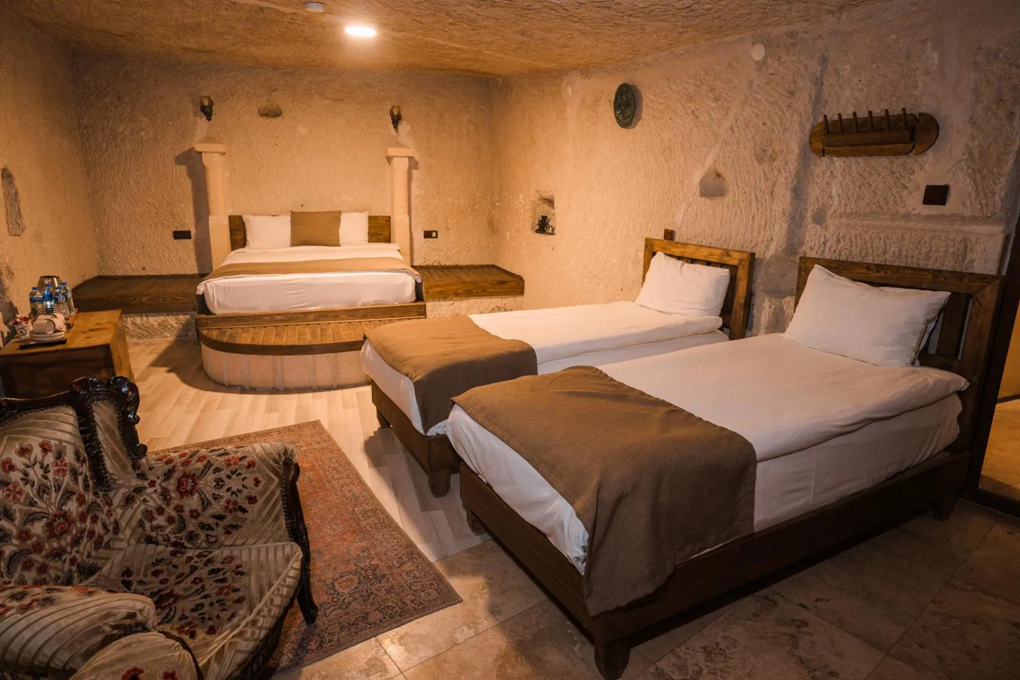 Photo of the whole room, Bed in Mia Cappadocia Cave Hotel