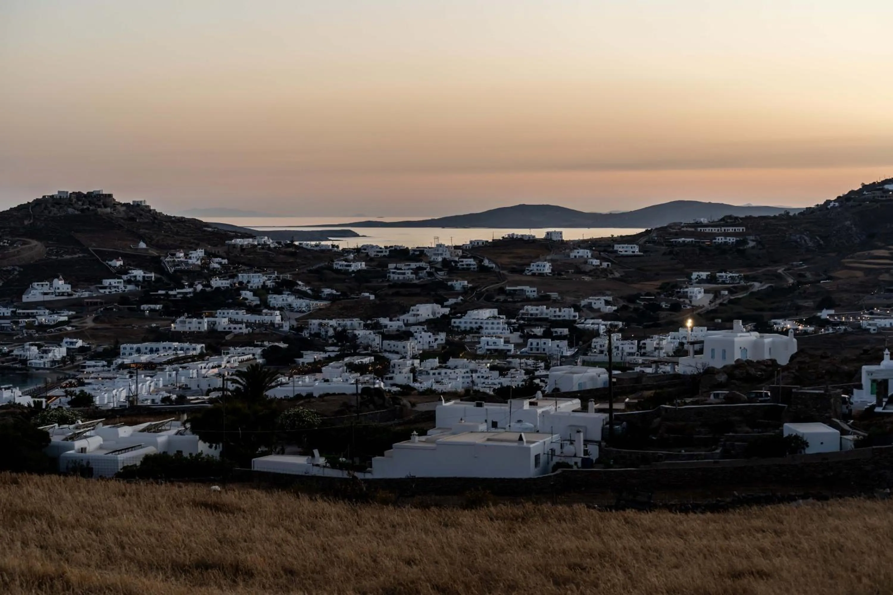 Natural landscape in Philosophy of Mykonos Boutique Hotel