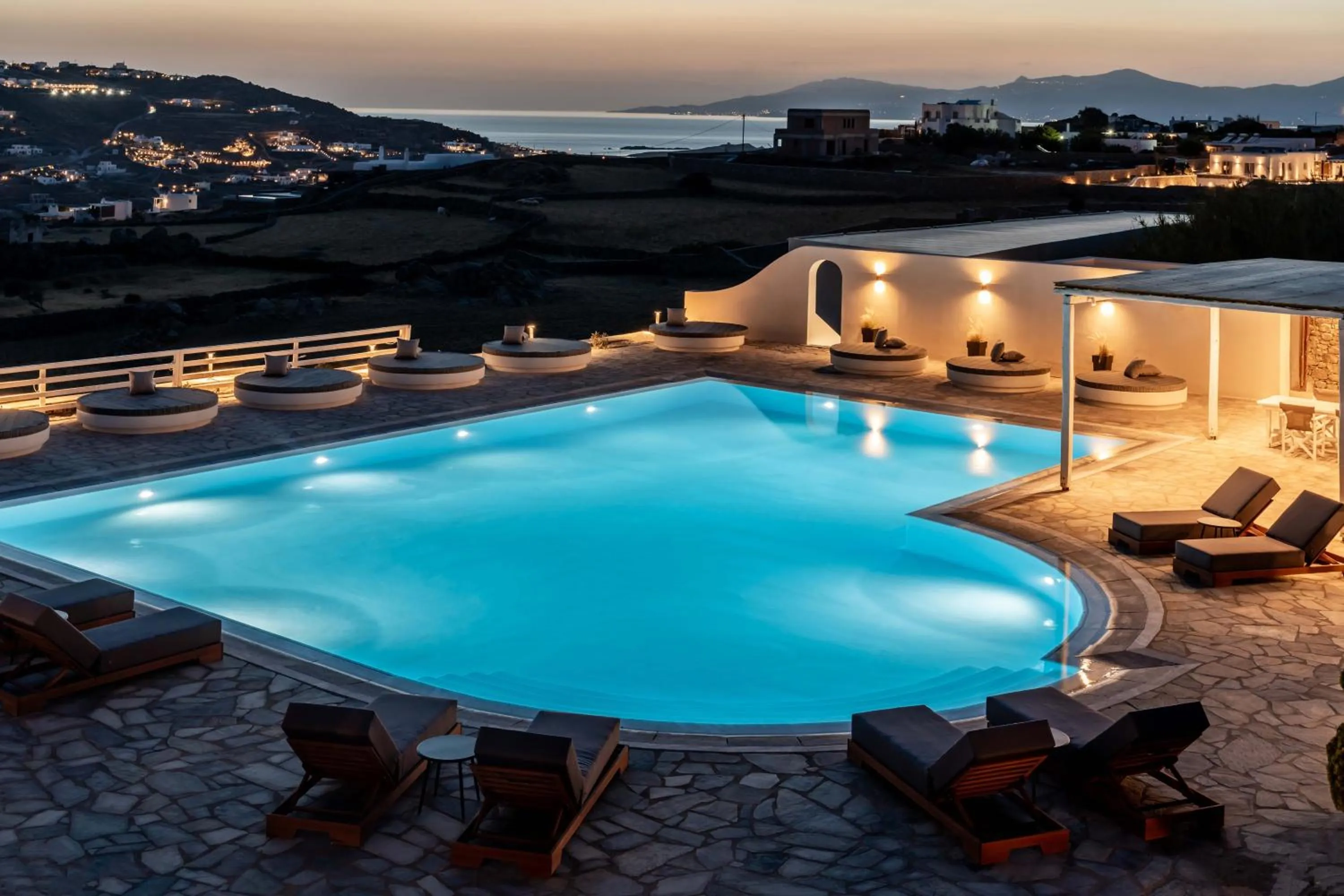 Property building in Philosophy of Mykonos Boutique Hotel