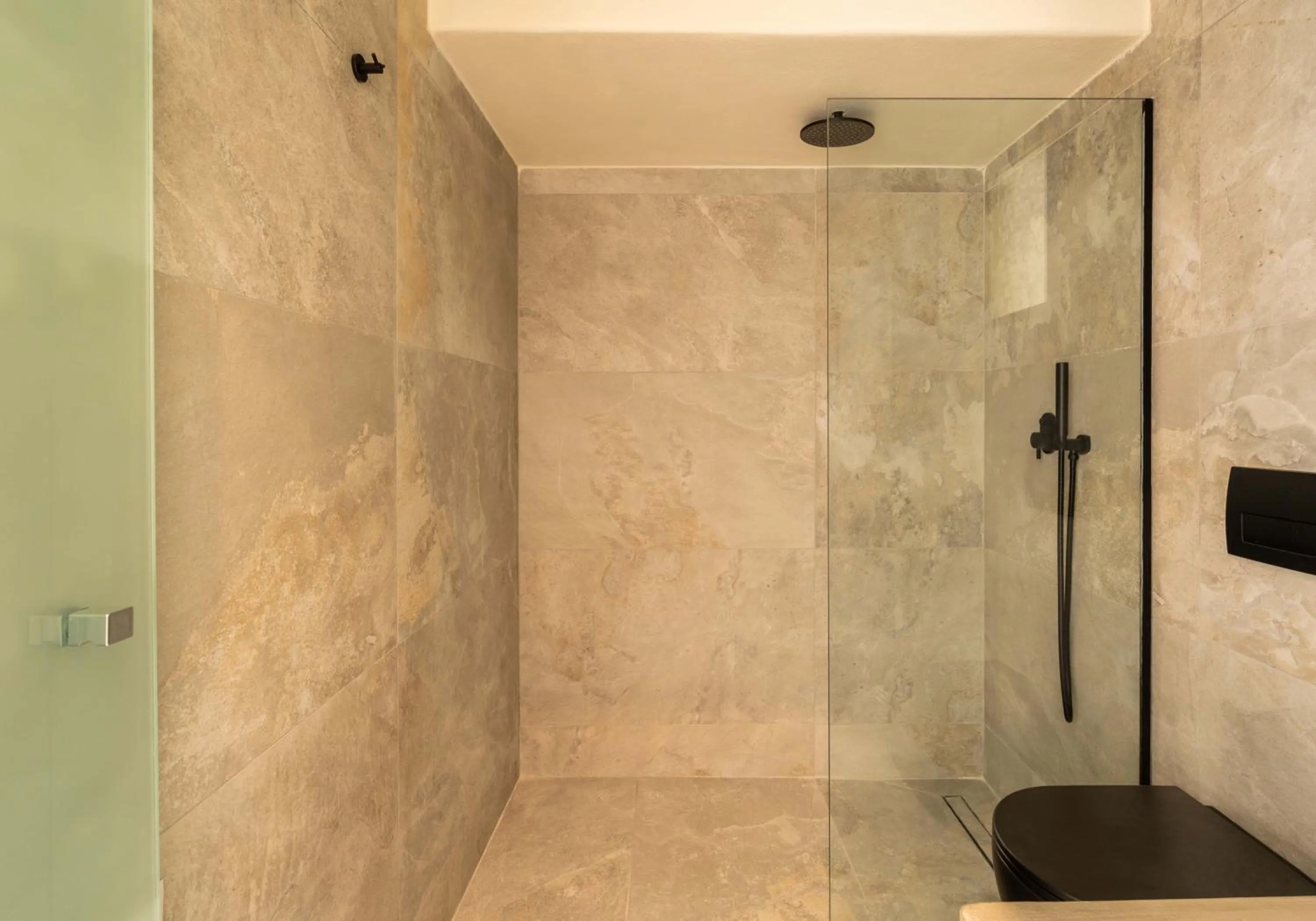 Shower in Philosophy of Mykonos Boutique Hotel