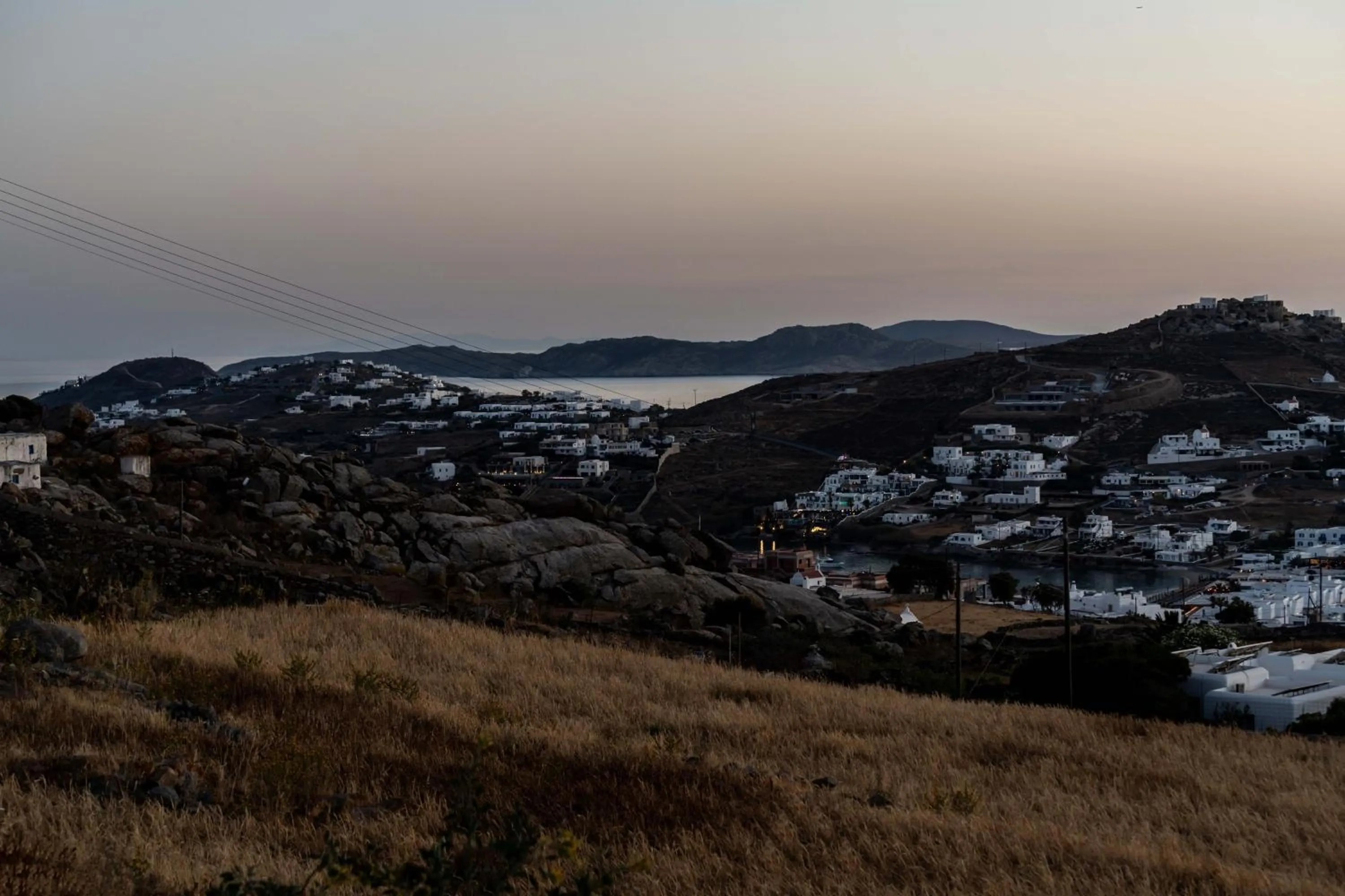 Natural landscape in Philosophy of Mykonos Boutique Hotel