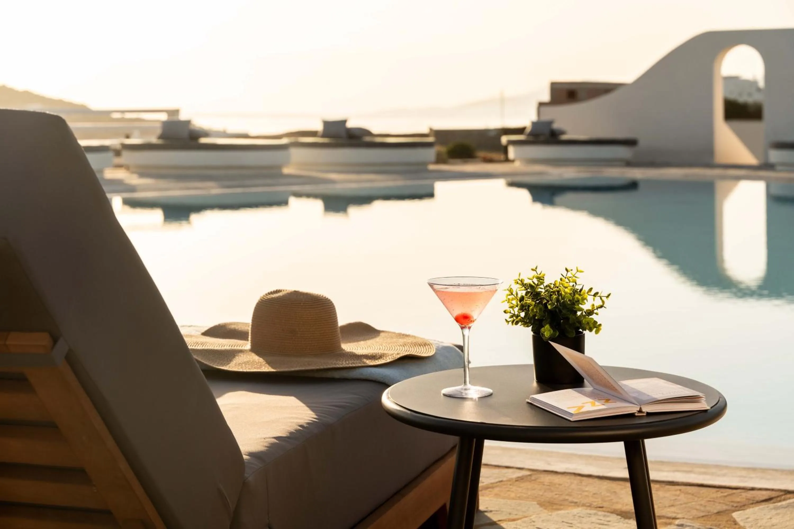 Swimming pool in Philosophy of Mykonos Boutique Hotel