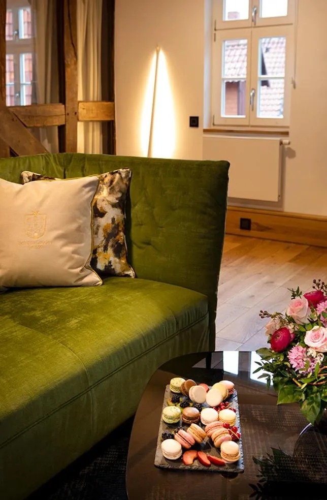 Living room in Hotel Brunnenhaus Schloss Landau