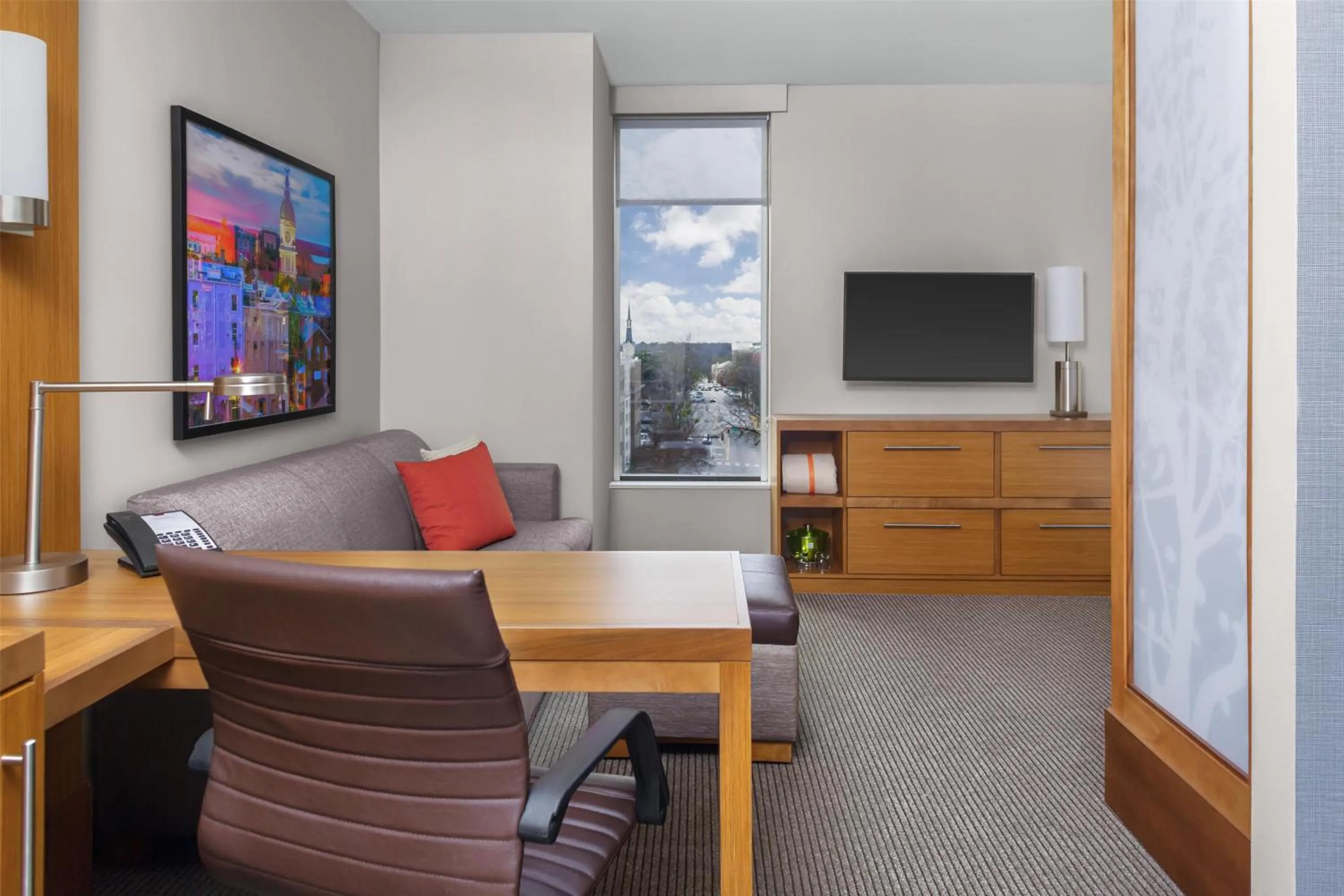 Bedroom in Hyatt Place Athens Downtown