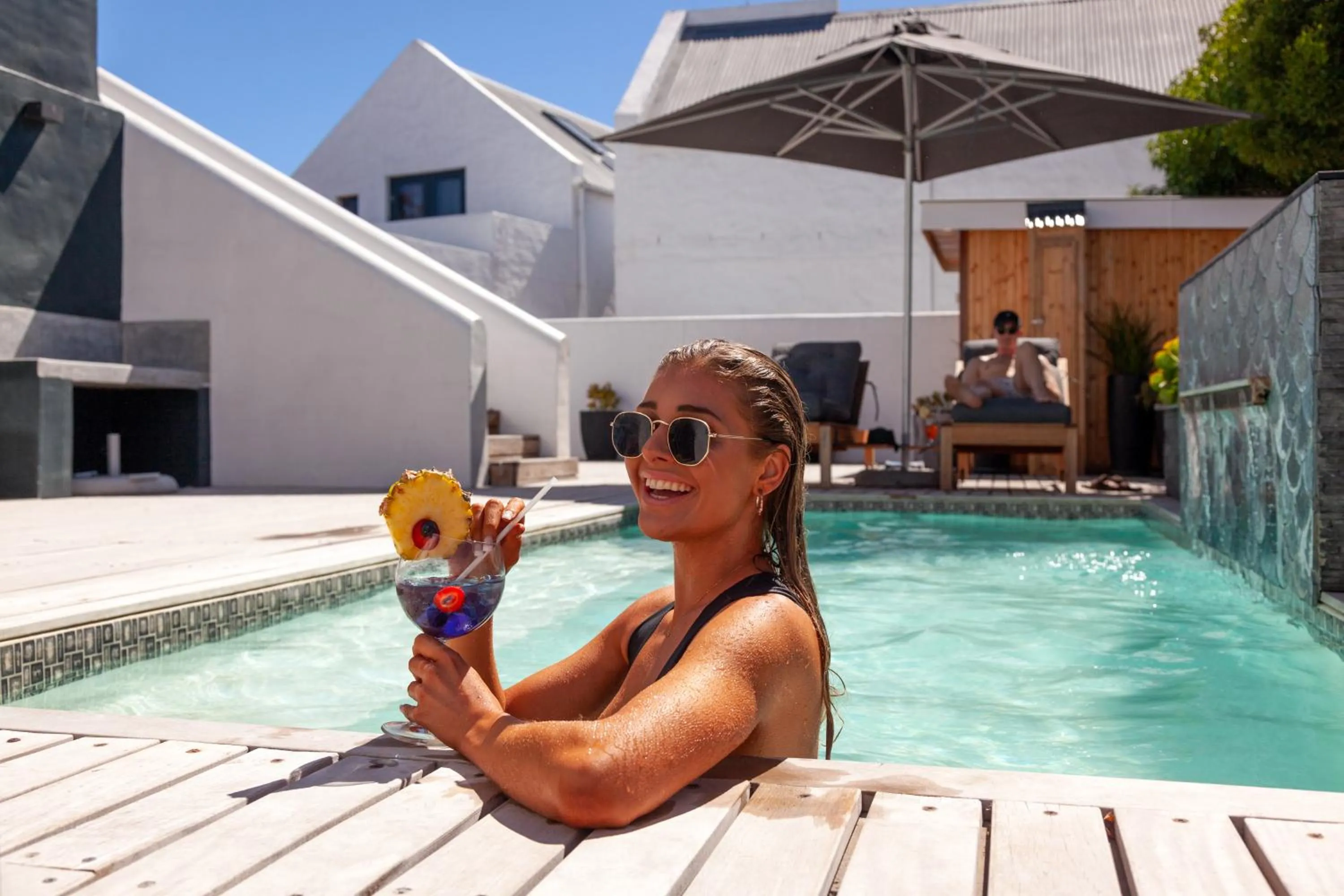 Swimming pool in Abalone Hotel & Villas