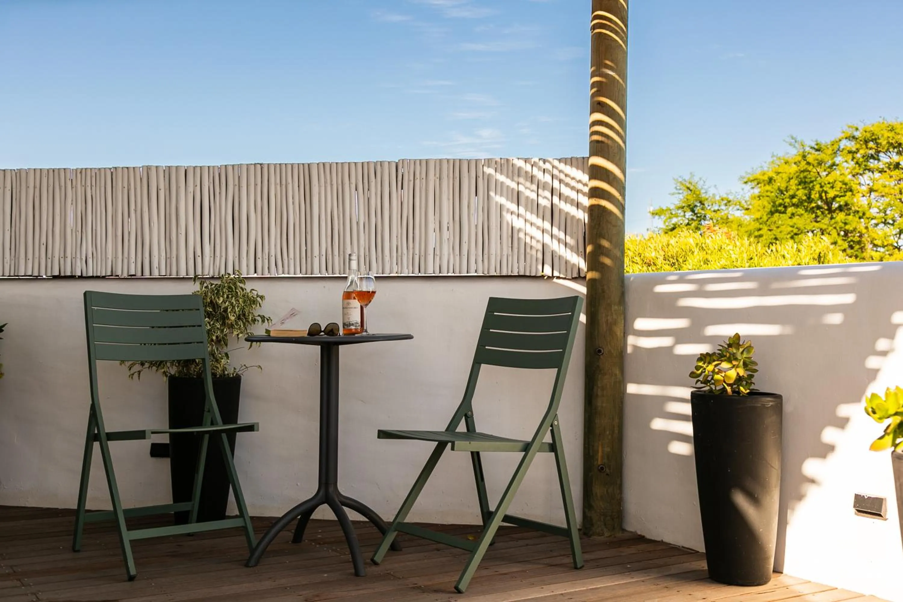 Patio in Abalone Hotel & Villas