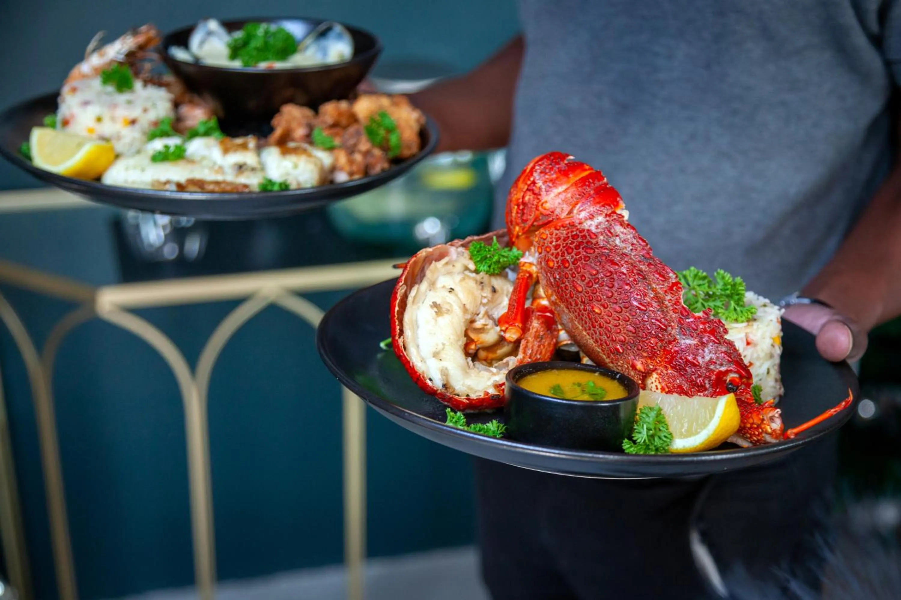 Food close-up in Abalone Hotel & Villas