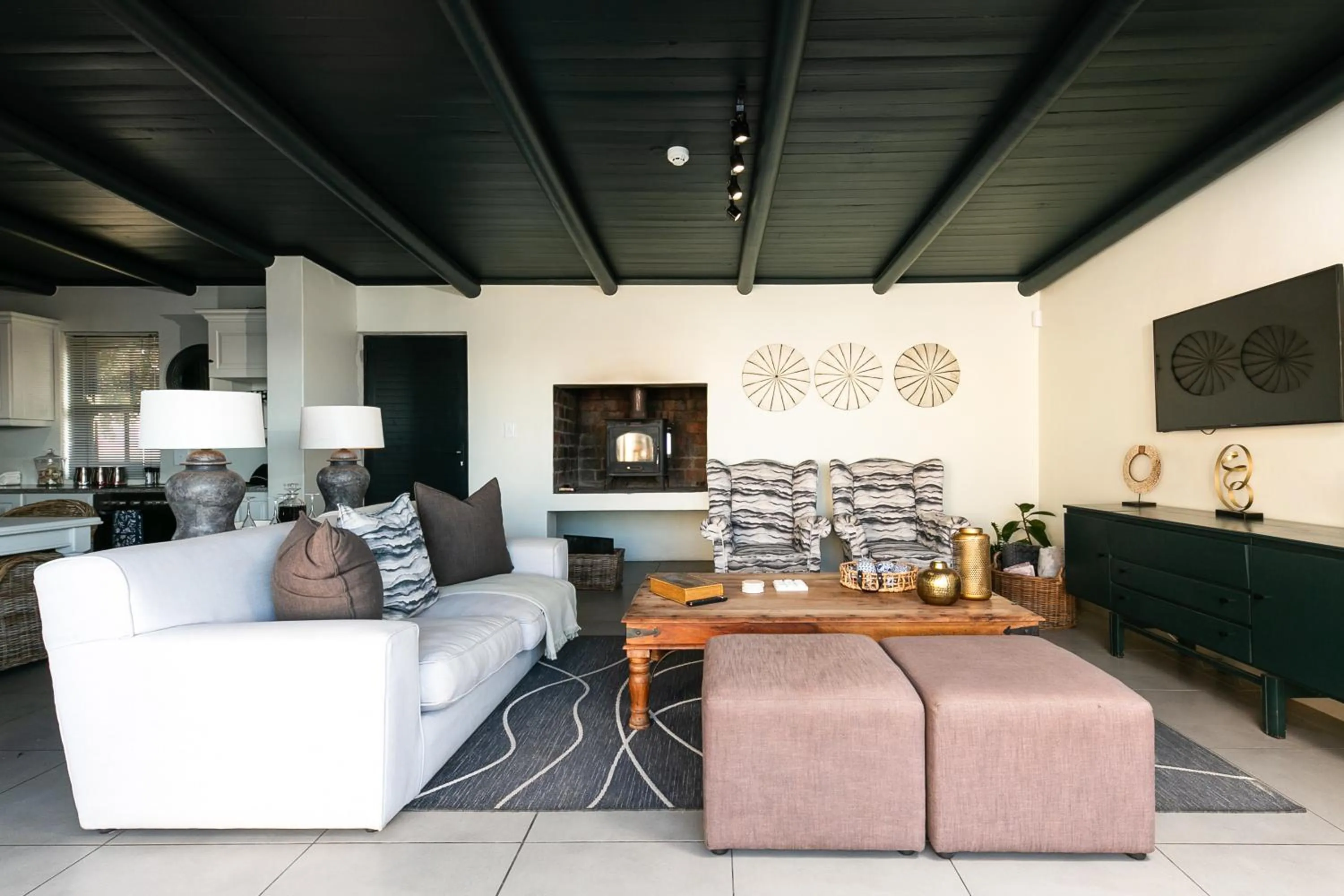 Seating area in Abalone Hotel & Villas